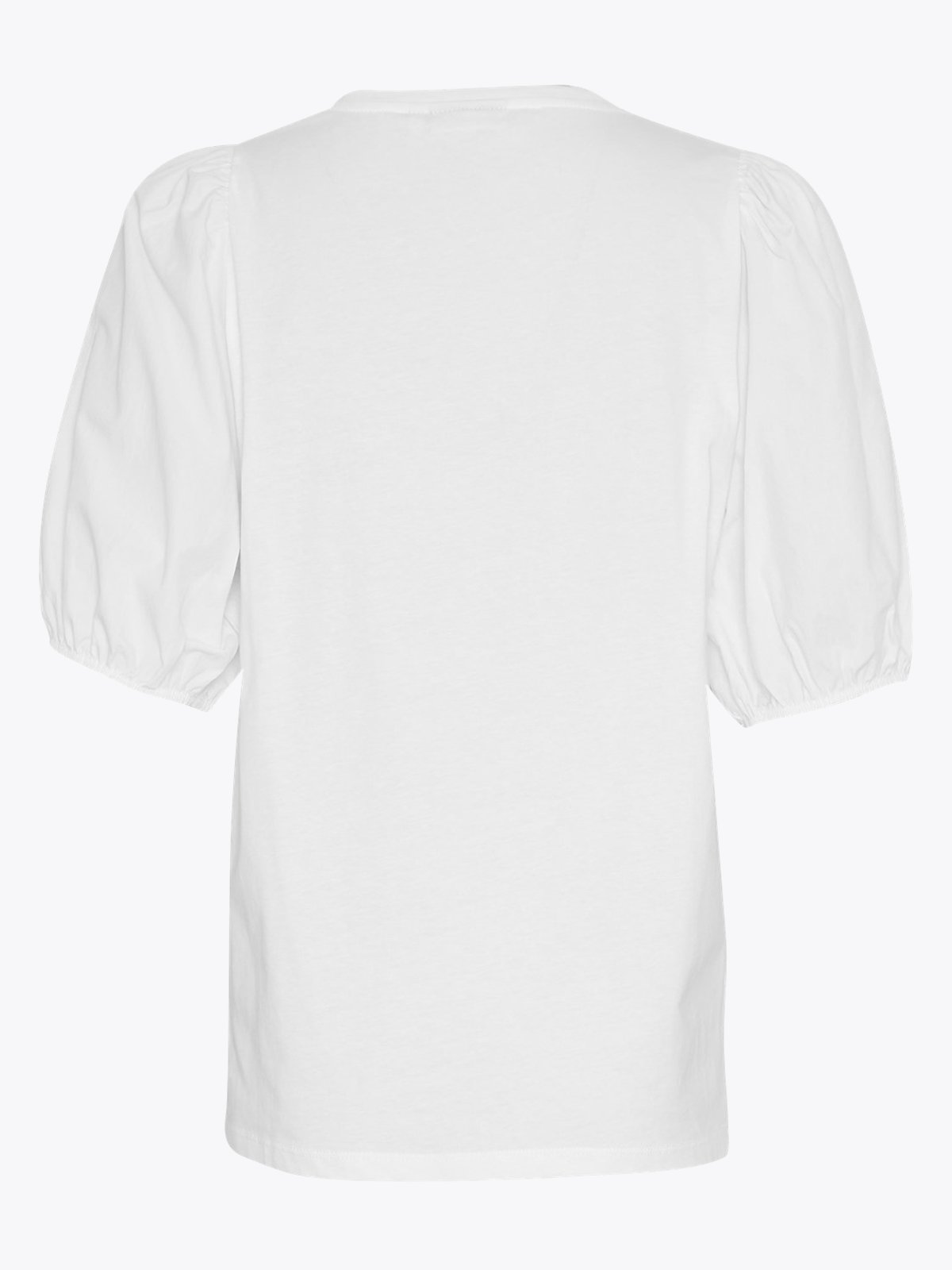 MSCH Copenhagen Dariene Logan Short Sleeve Top Bright White