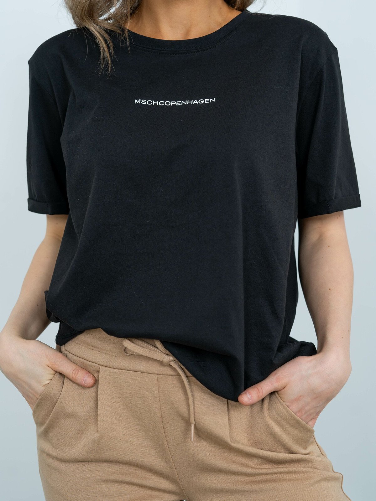MSCH Copenhagen Terina Logo Tee Black / White