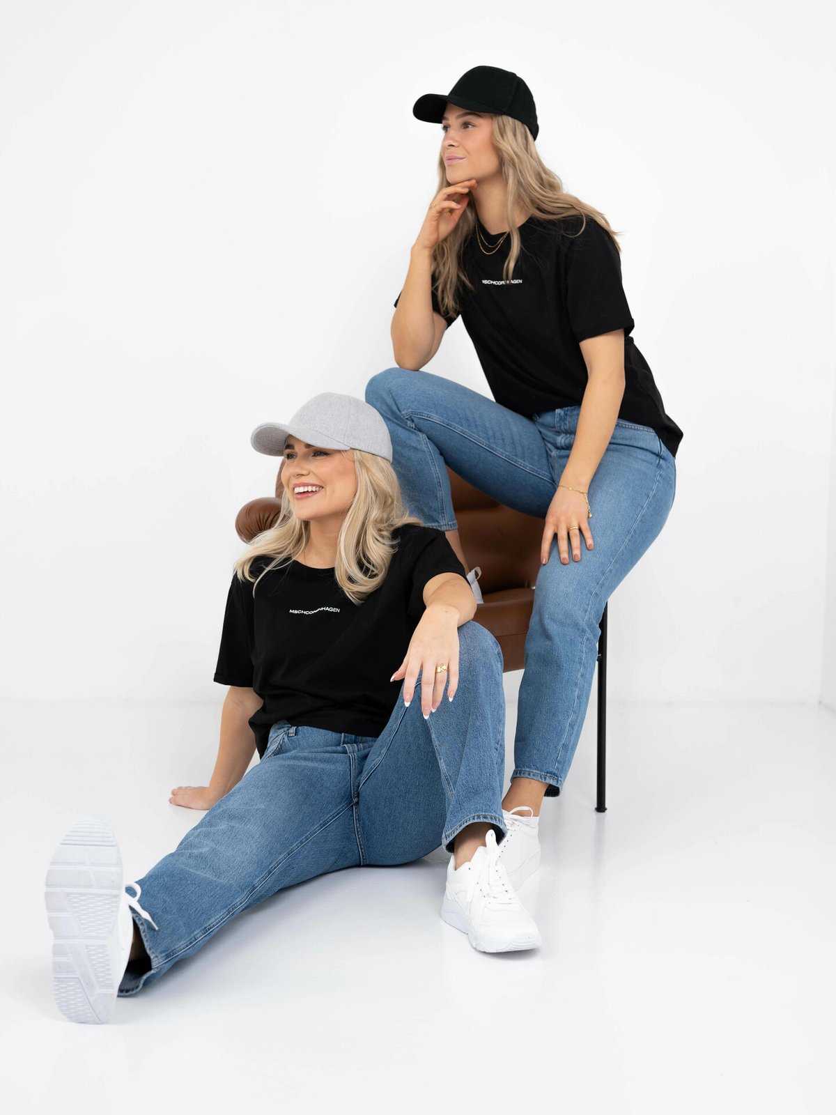 MSCH Copenhagen Terina Logo Tee Black / White