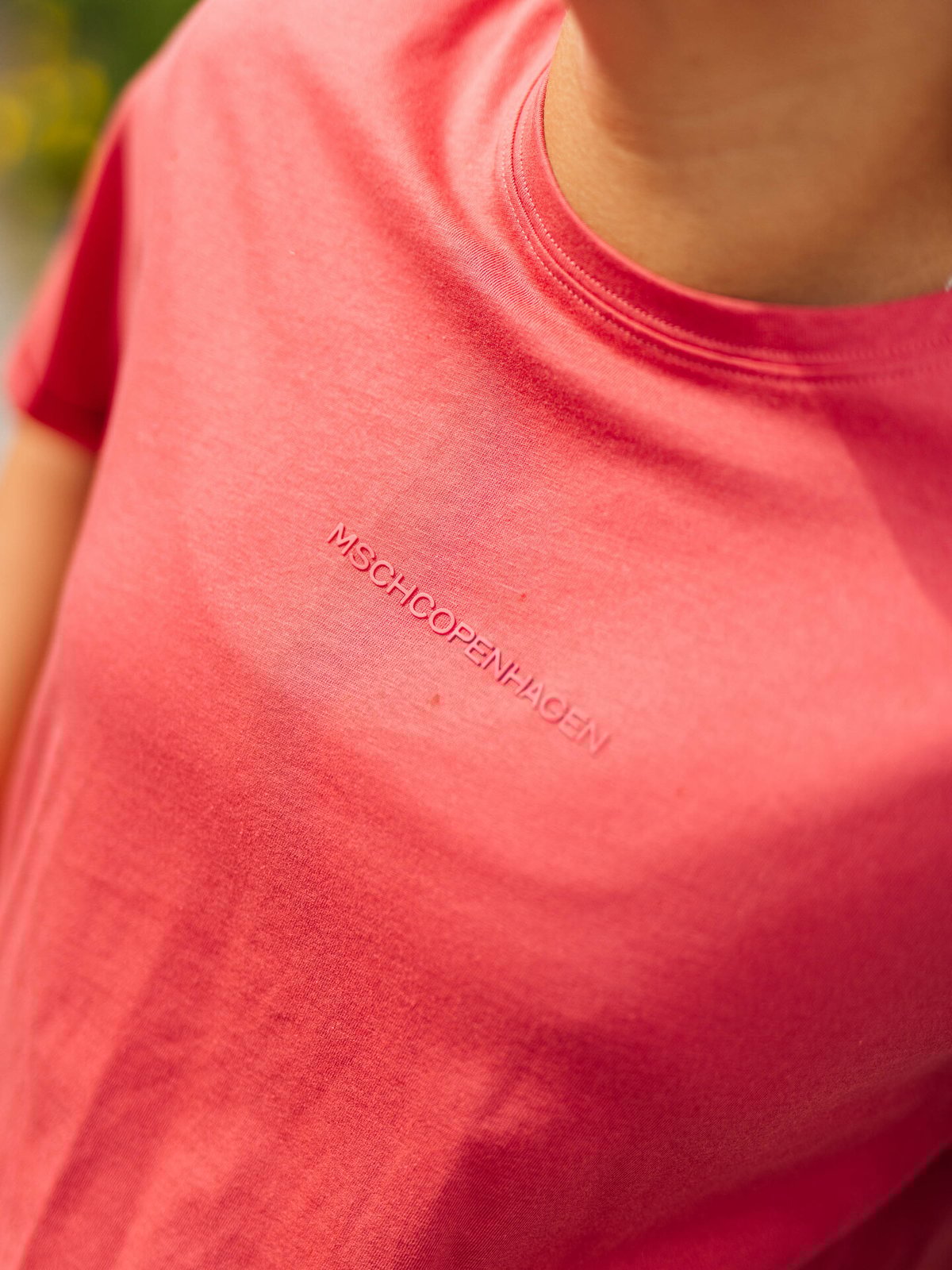 MSCH Copenhagen Terina Logo Tee Min Red