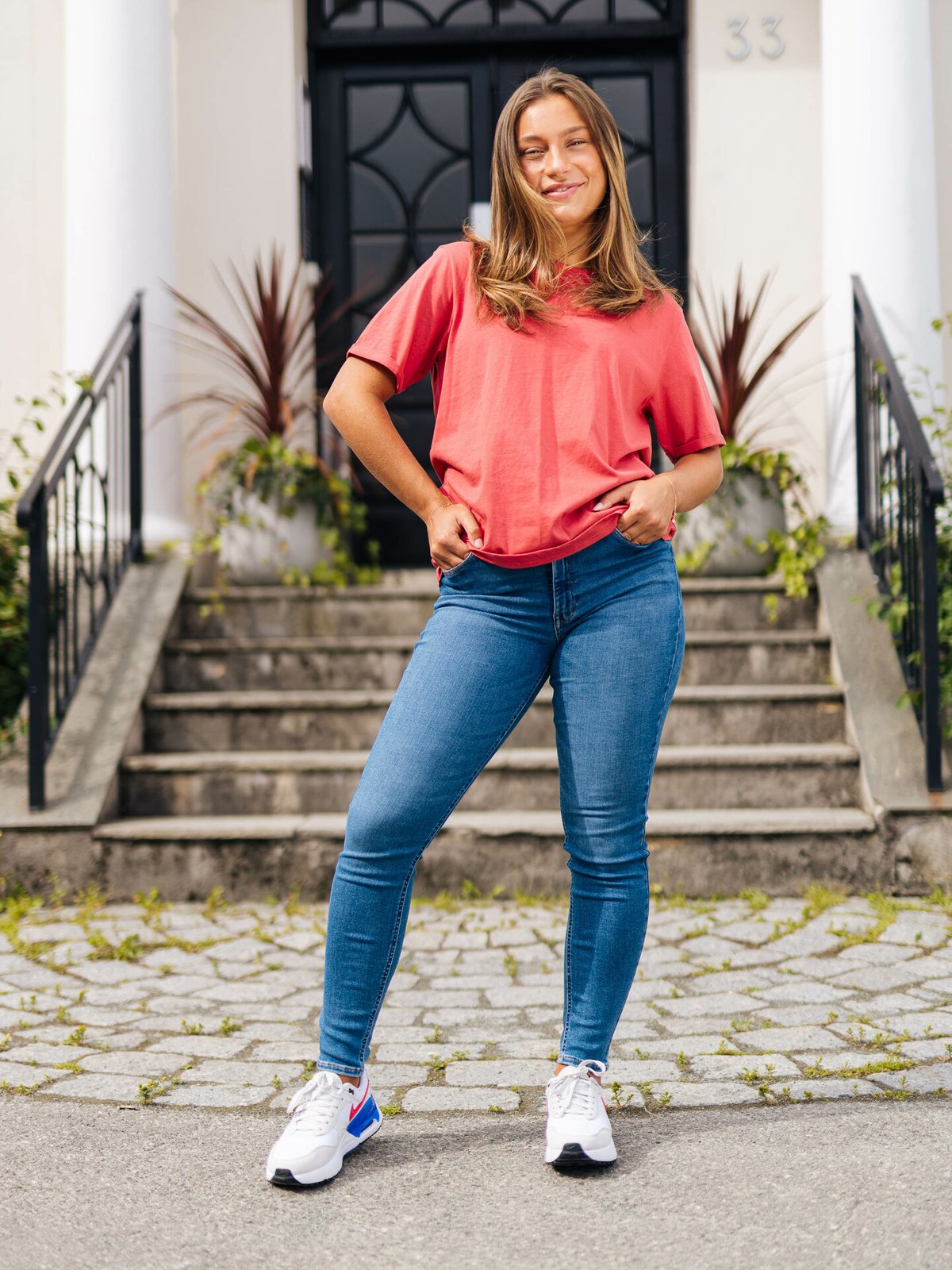 MSCH Copenhagen Terina Logo Tee Min Red