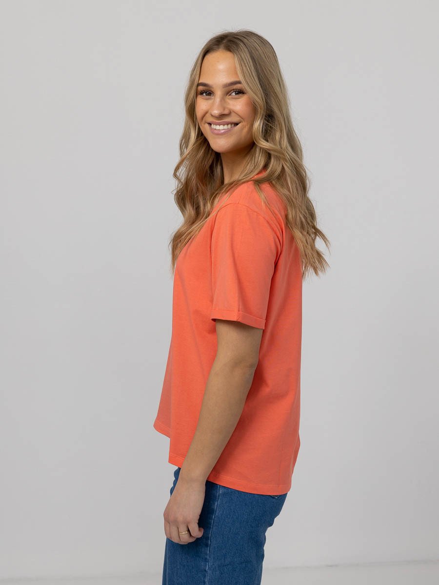 MSCH Copenhagen Terina Logo Tee P Rose/White