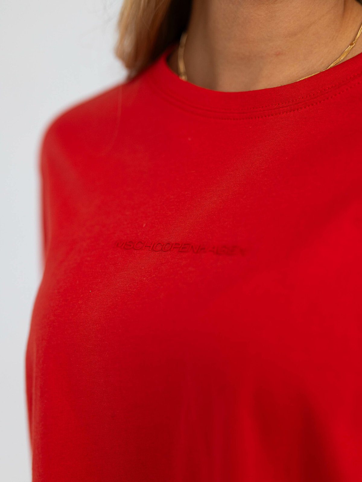 MSCH Copenhagen Terina Logo Tee Min Red