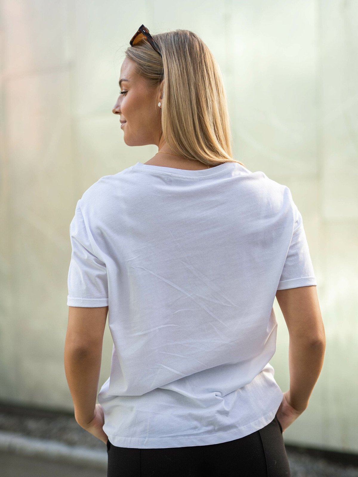 MSCH Copenhagen Terina Logo Tee White / Black