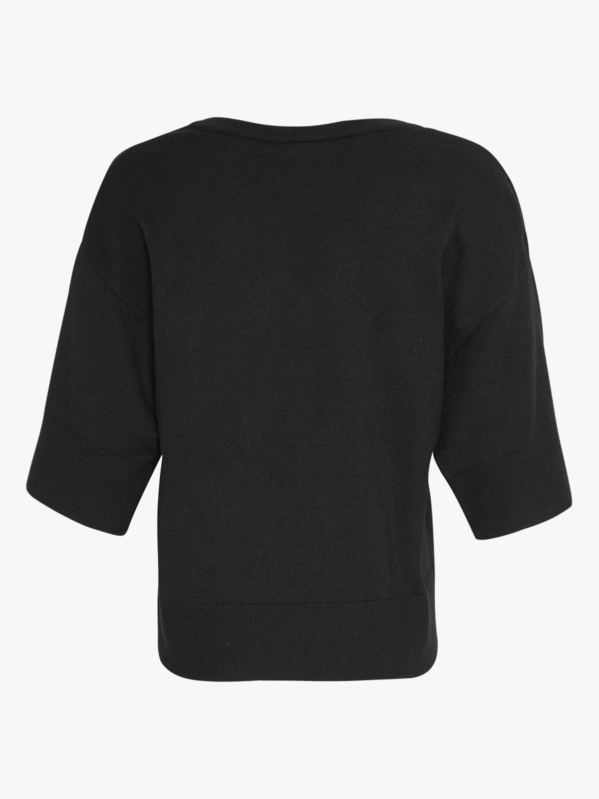 MSCH Copenhagen Eslina Rachelle 2/4 V-Neck Pullove Black