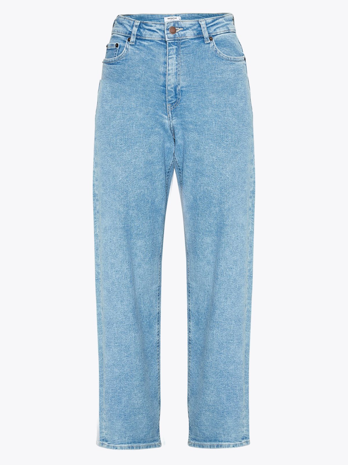 MSCH Copenhagen Melana Rikke Ankle Jeans Light Blue Wash