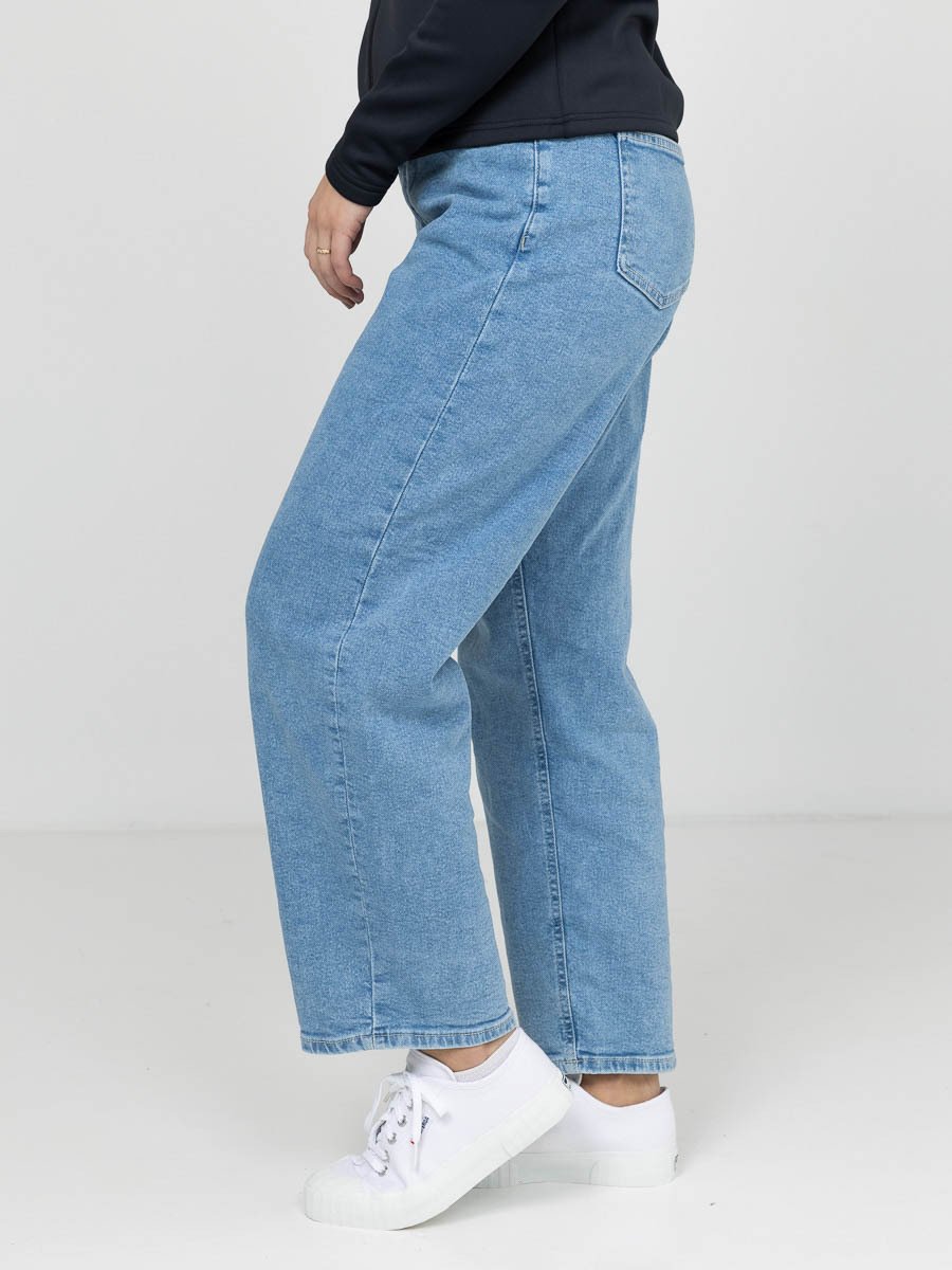 MSCH Copenhagen Melana Rikke Ankle Jeans Light Blue Wash