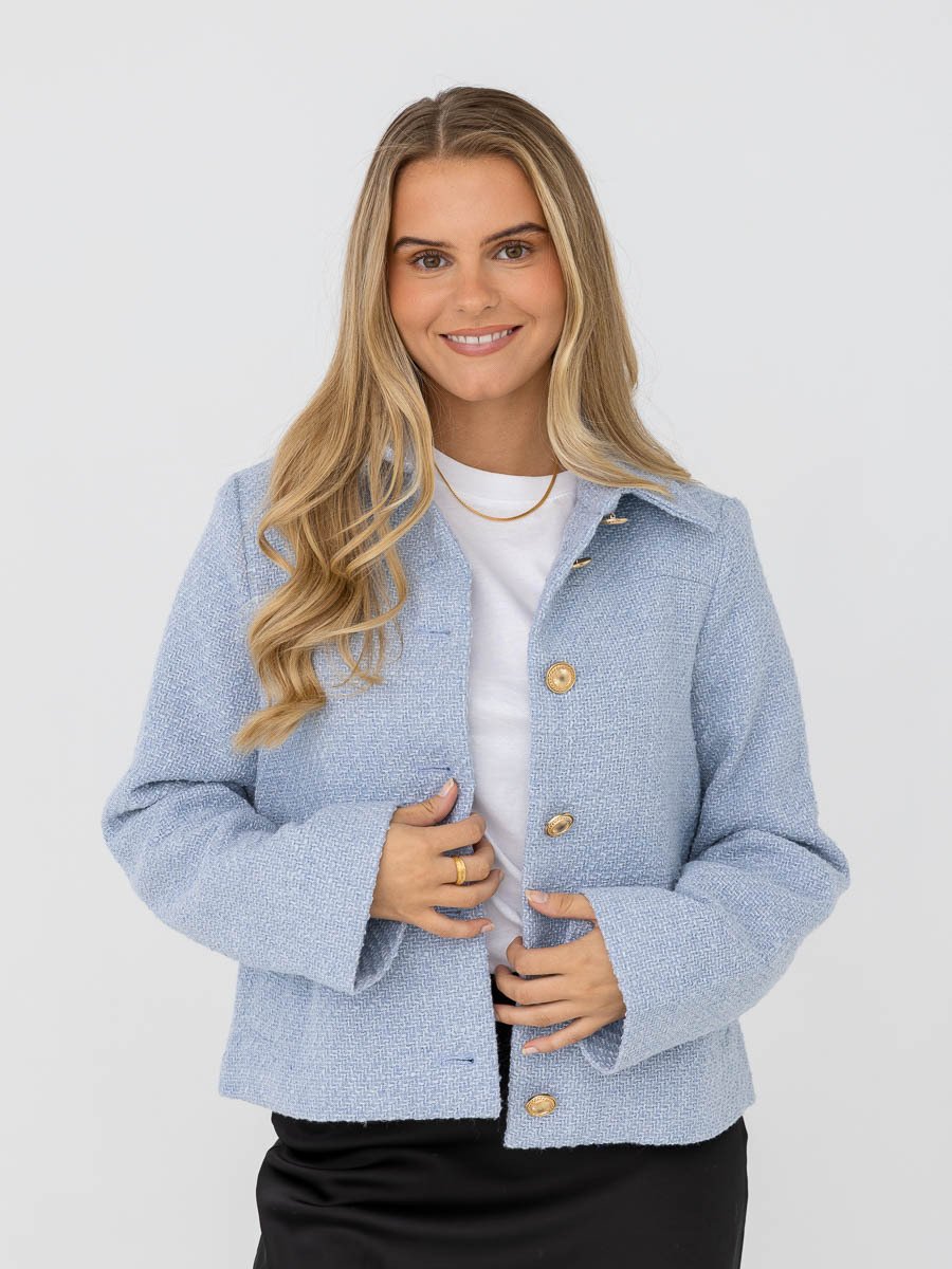 MSCH Copenhagen Abriella Jacket Chambray Blue