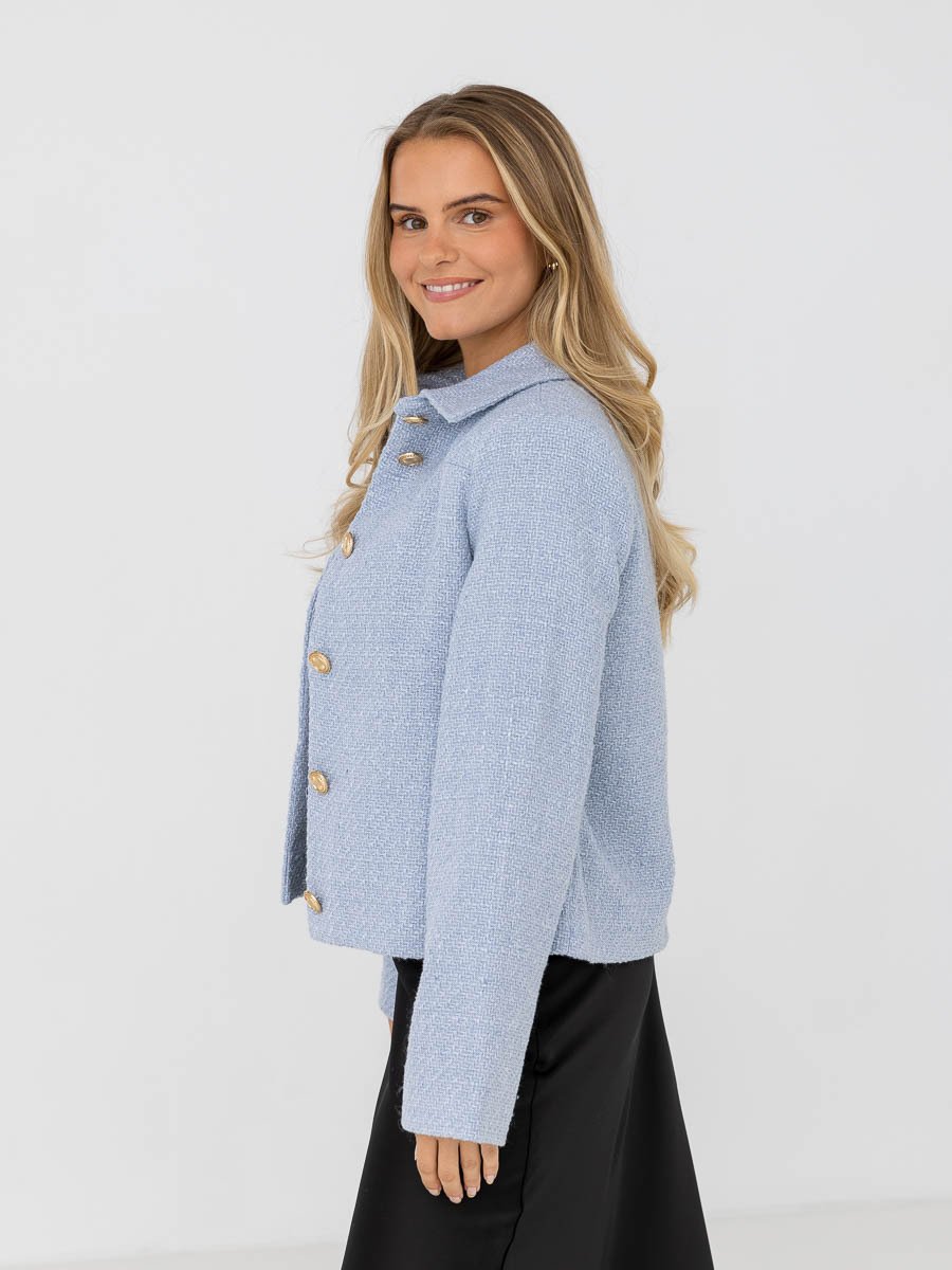 MSCH Copenhagen Abriella Jacket Chambray Blue