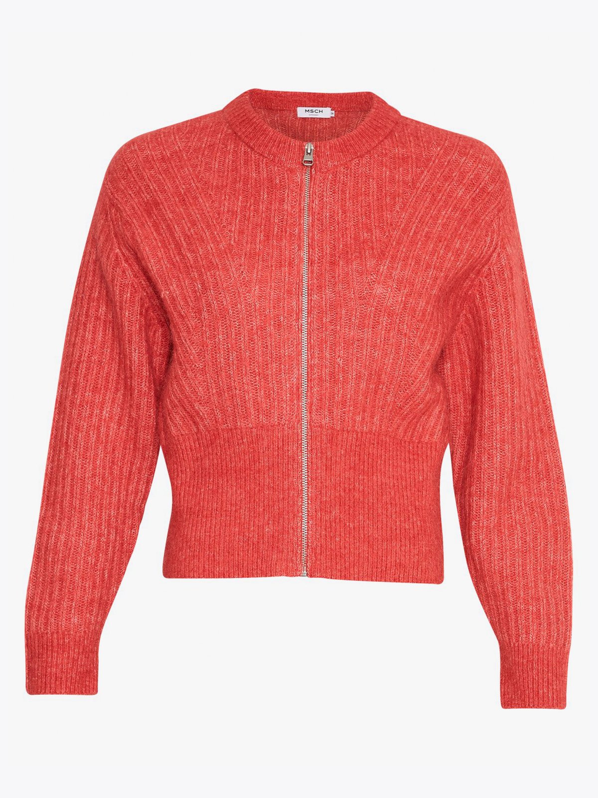 MSCH Copenhagen Sigune Nenaya Cardigan Mineral Red Melange