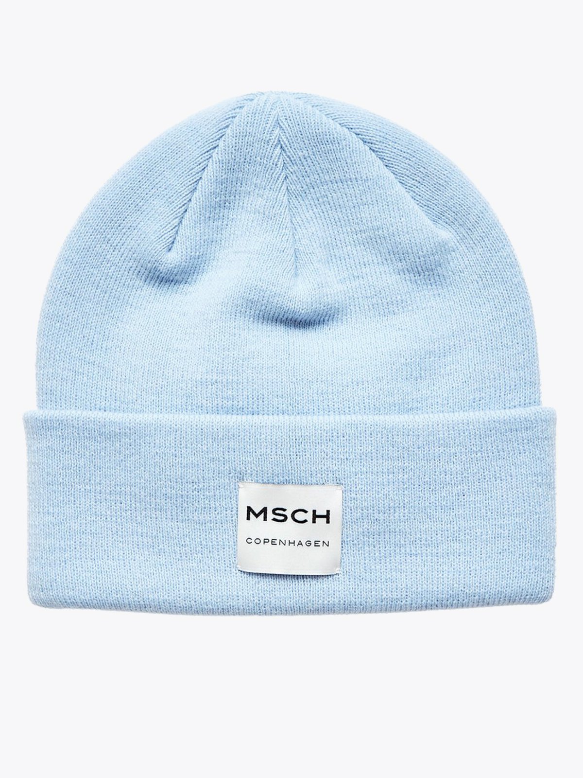 MSCH Copenhagen MSCH Mojo Logo Beanie Chambray Blue