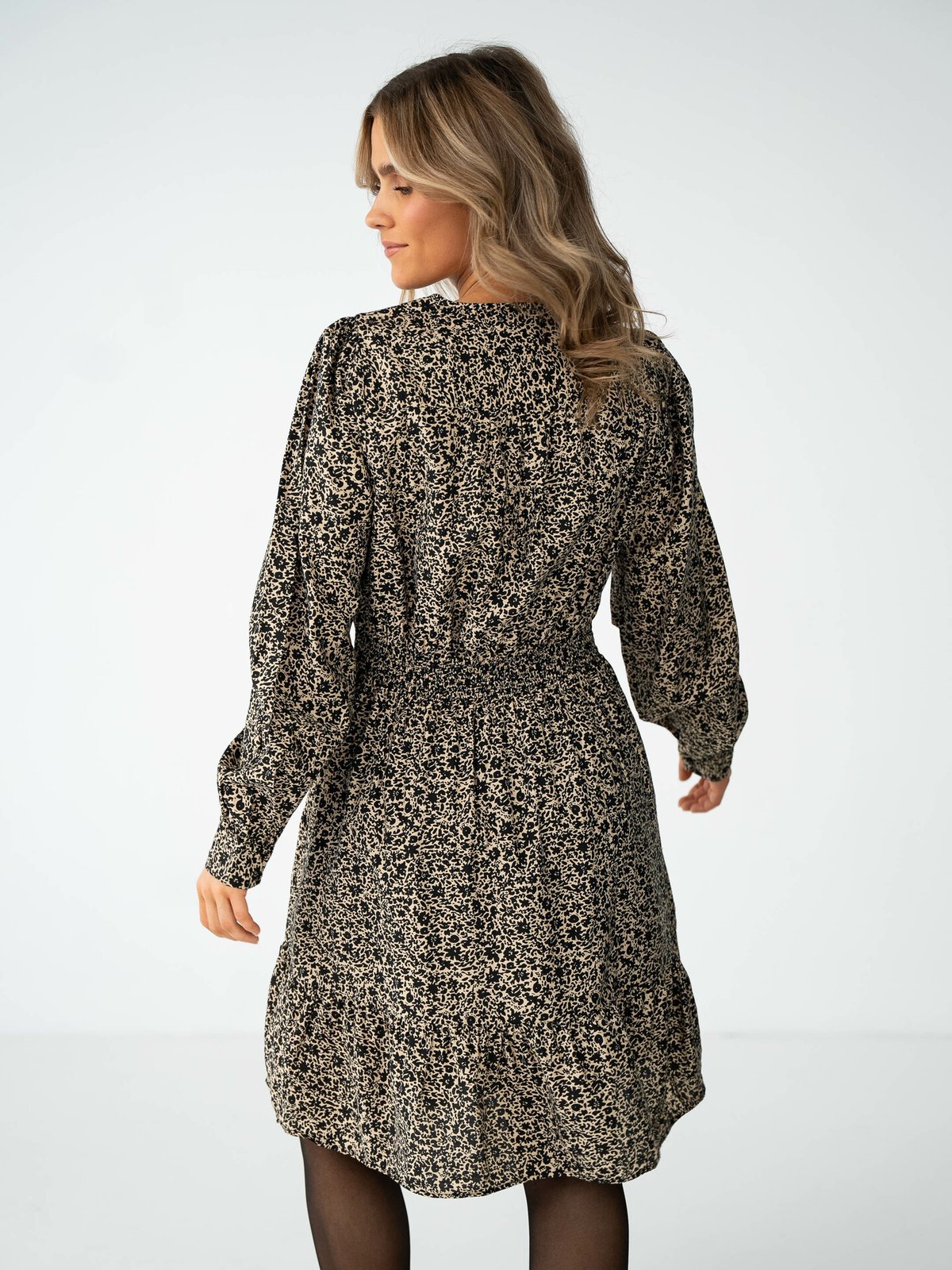 MSCH Copenhagen Karitta Setara Dress All Over Print Trench Coat Flower