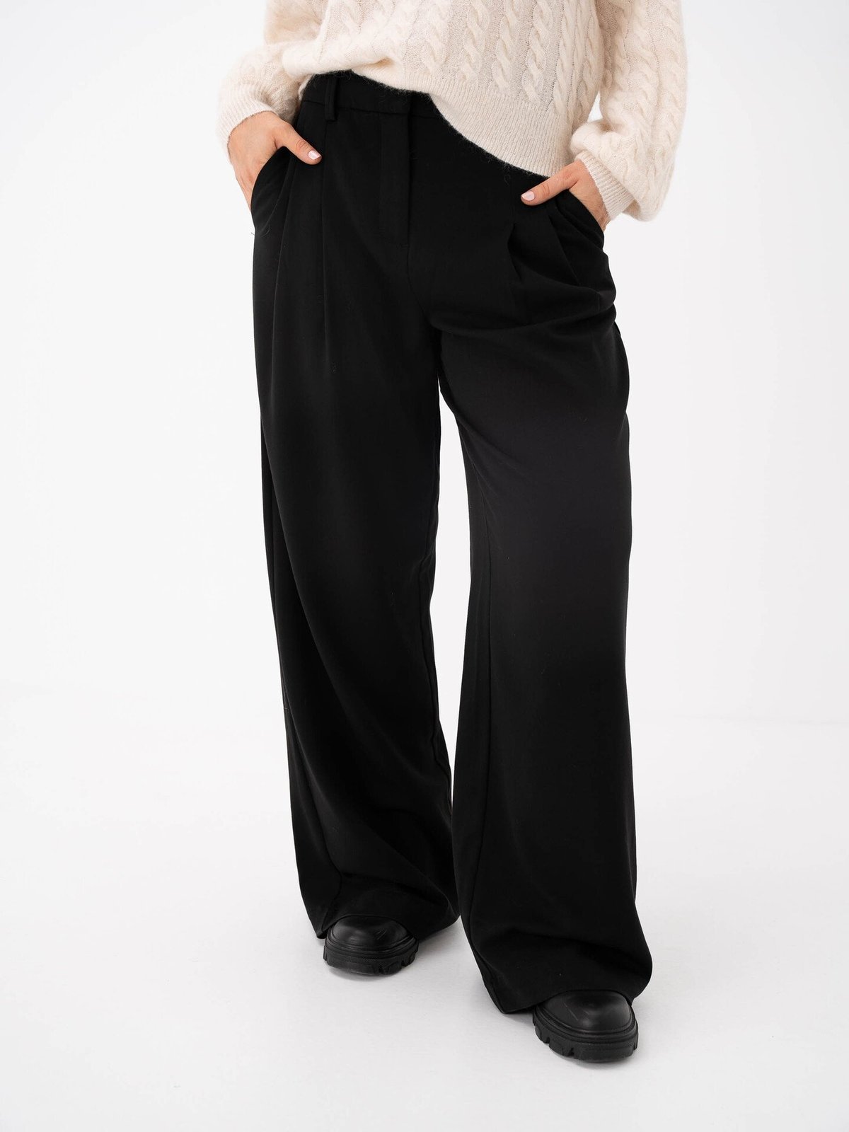 MSCH Copenhagen Henrika High Waisted Pants Black