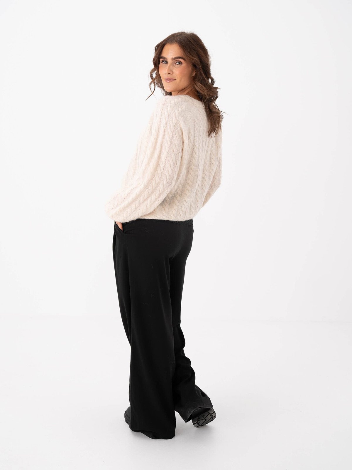 MSCH Copenhagen Henrika High Waisted Pants Black