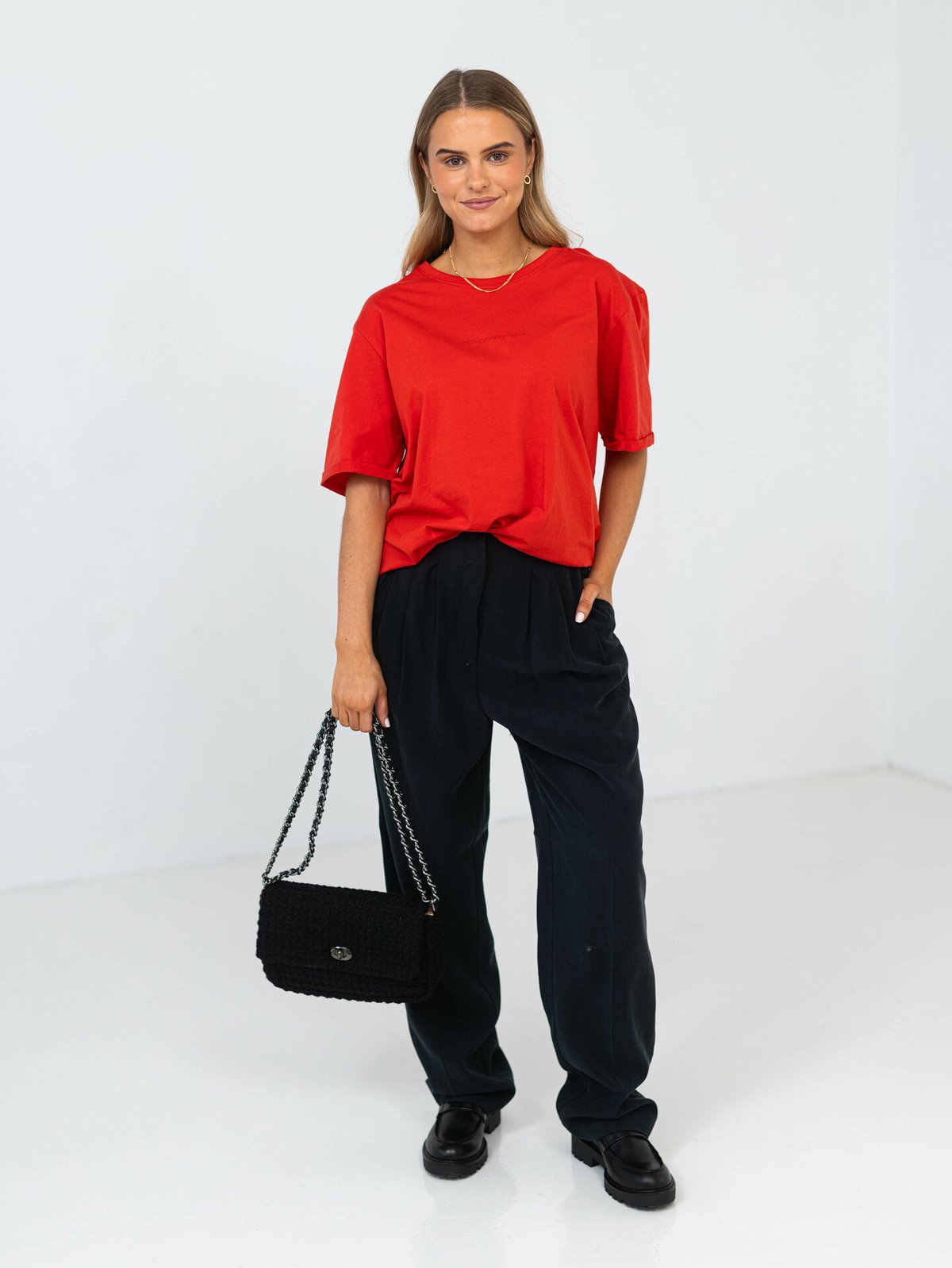 MSCH Copenhagen MSCH Copenhagen MSCH Copenhagen Madeira Selia Highwaisted Pants Black