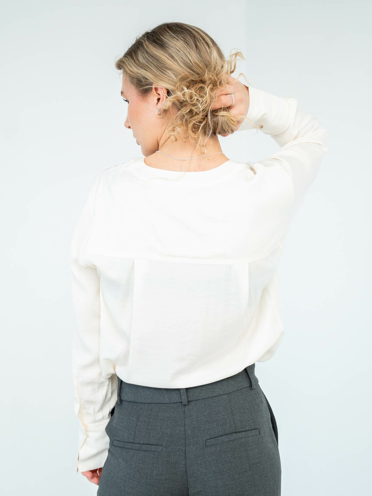 MSCH Copenhagen MSCH Adienna Maluca Shirt Egret