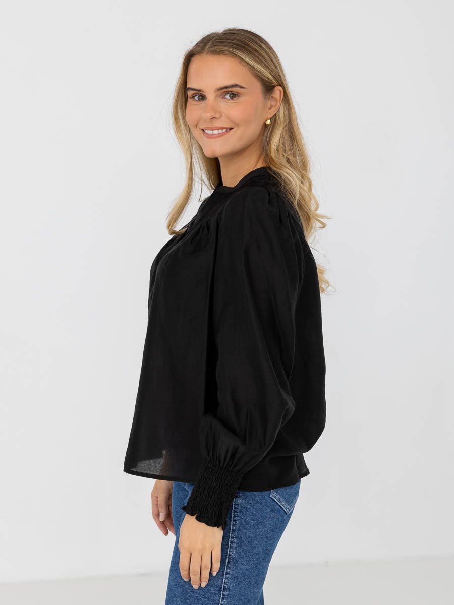 MSCH Copenhagen Kaliko Romina Shirt Black