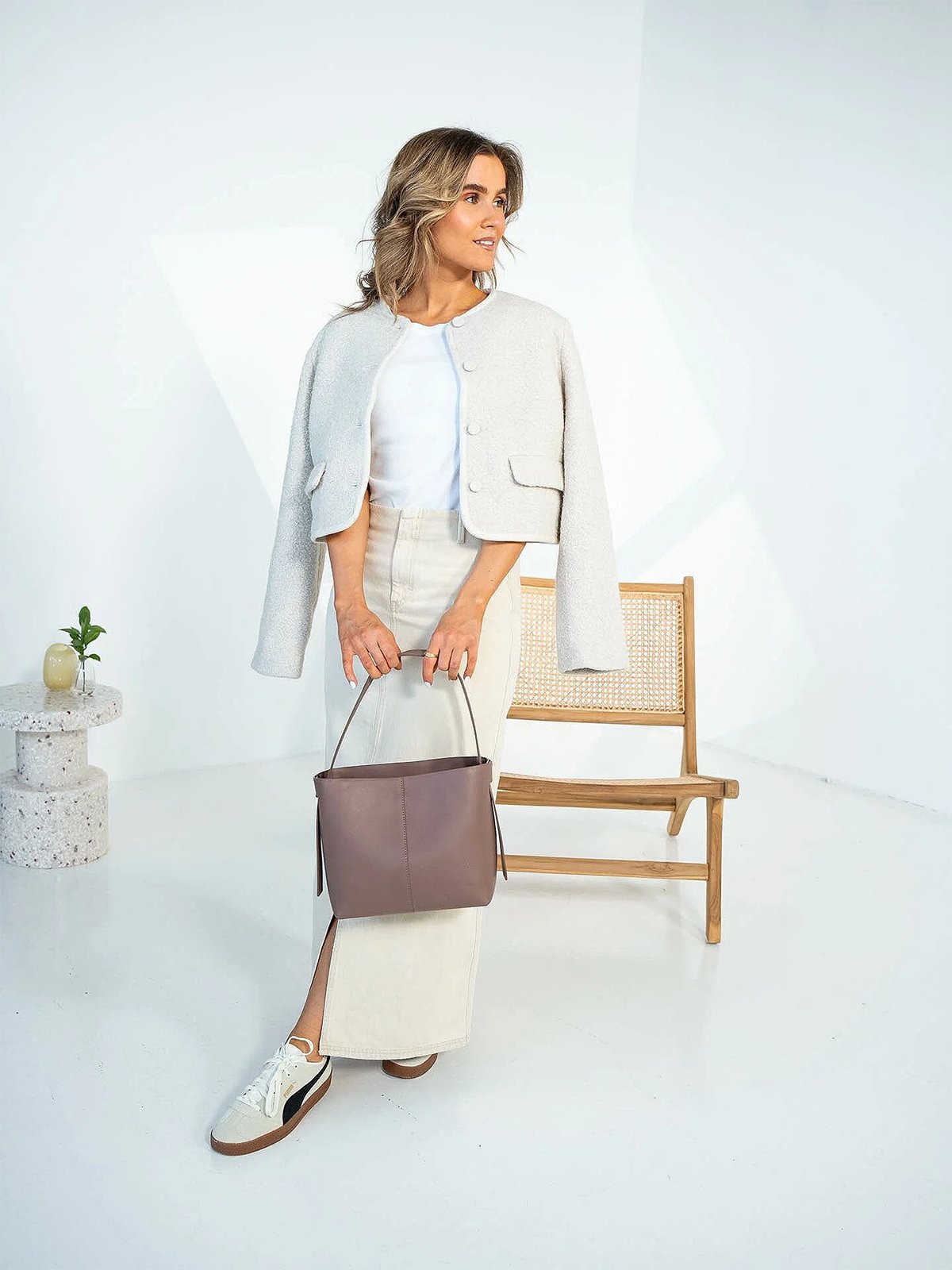 MSCH Copenhagen Cailana Jacket Oatmeal