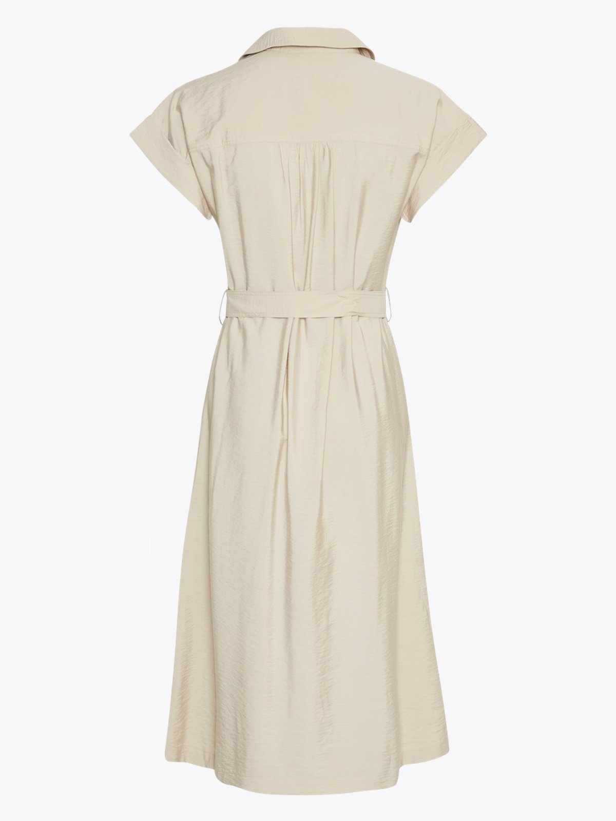 MSCH Copenhagen Gianara Benina Short Sleeve Dress Silver Lining