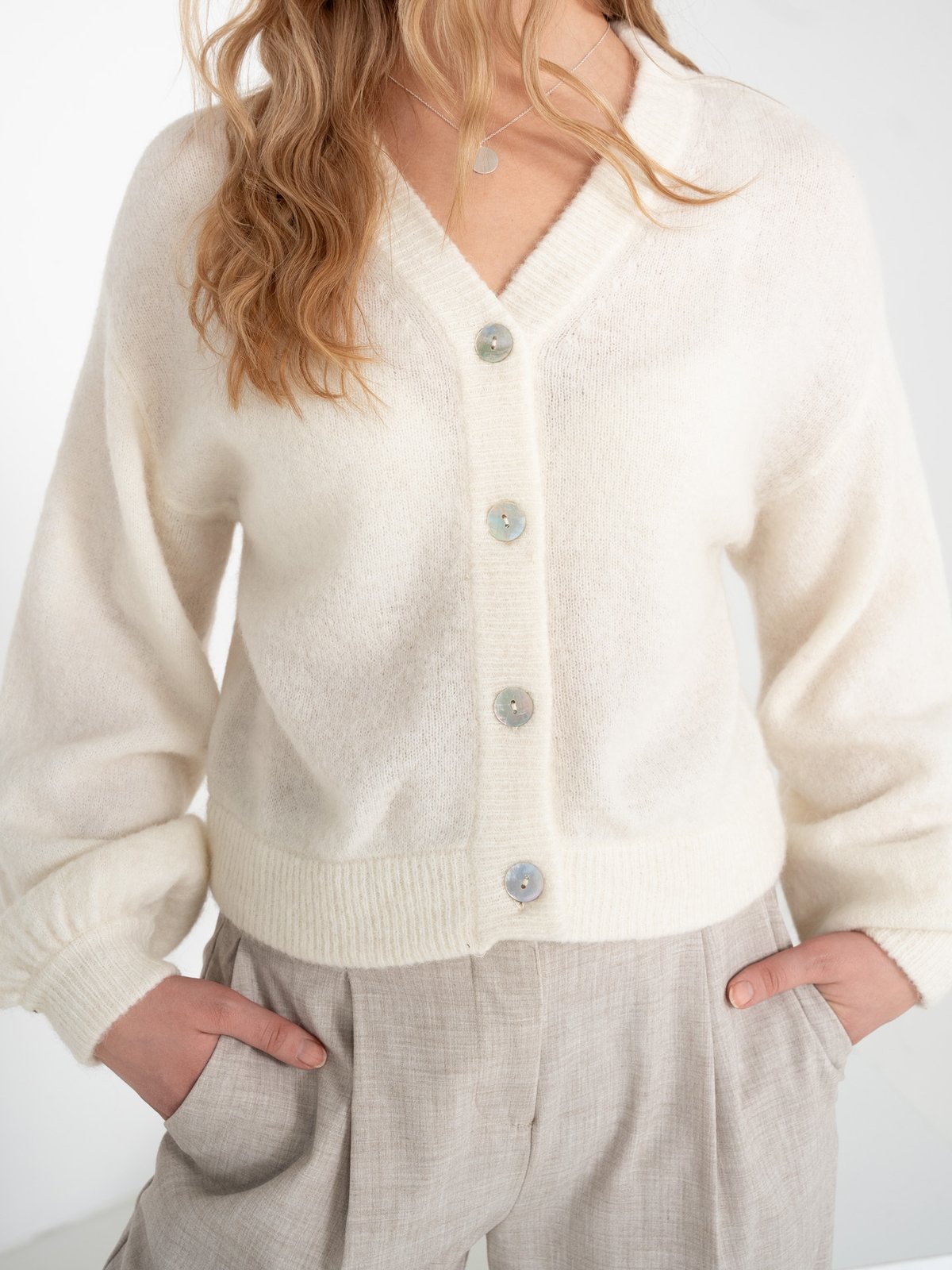 MSCH Copenhagen Petrinelle Hope Cardigan Egret