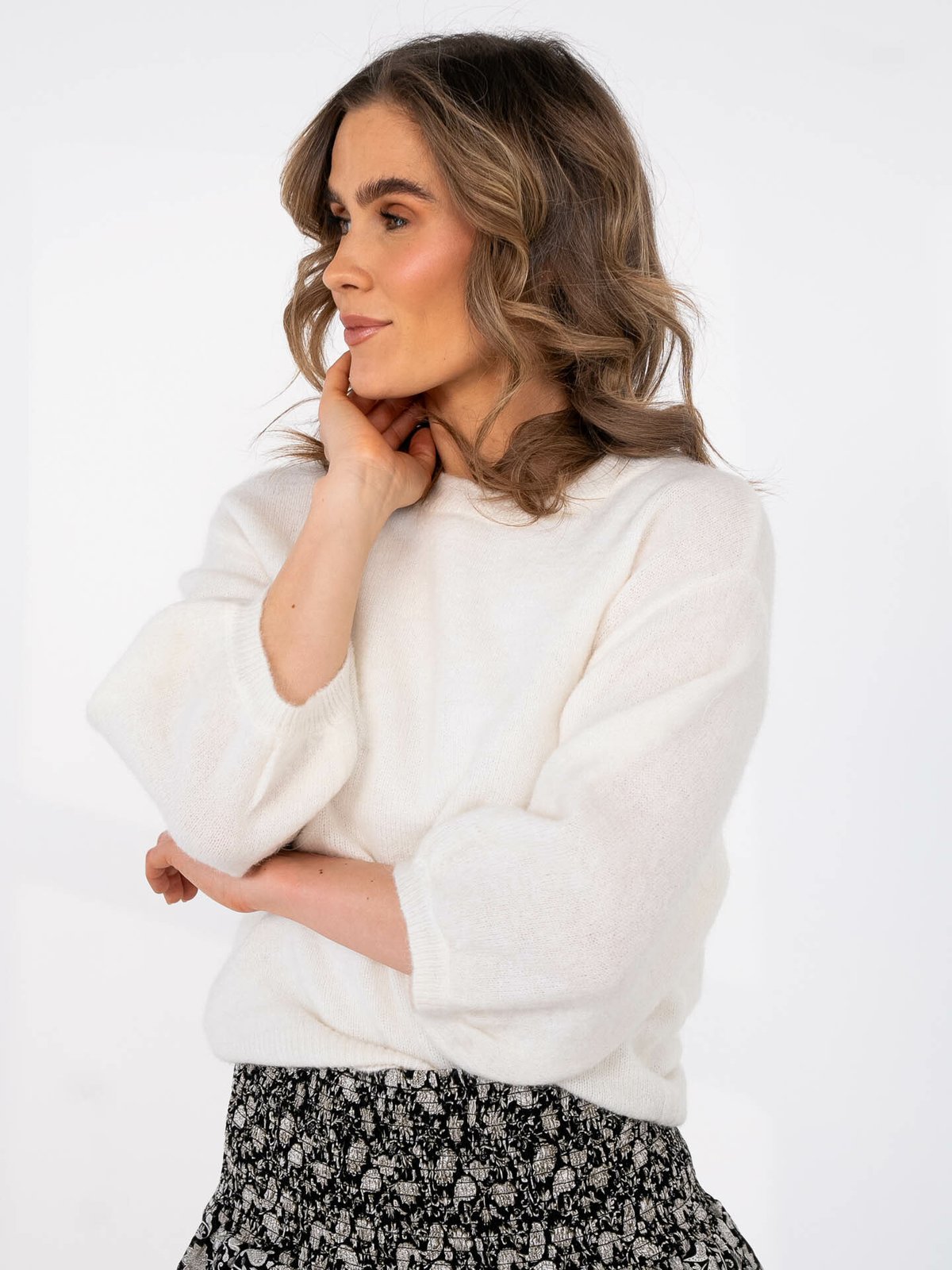 MSCH Copenhagen Petrinelle Hope 2/4 Pullover Egret