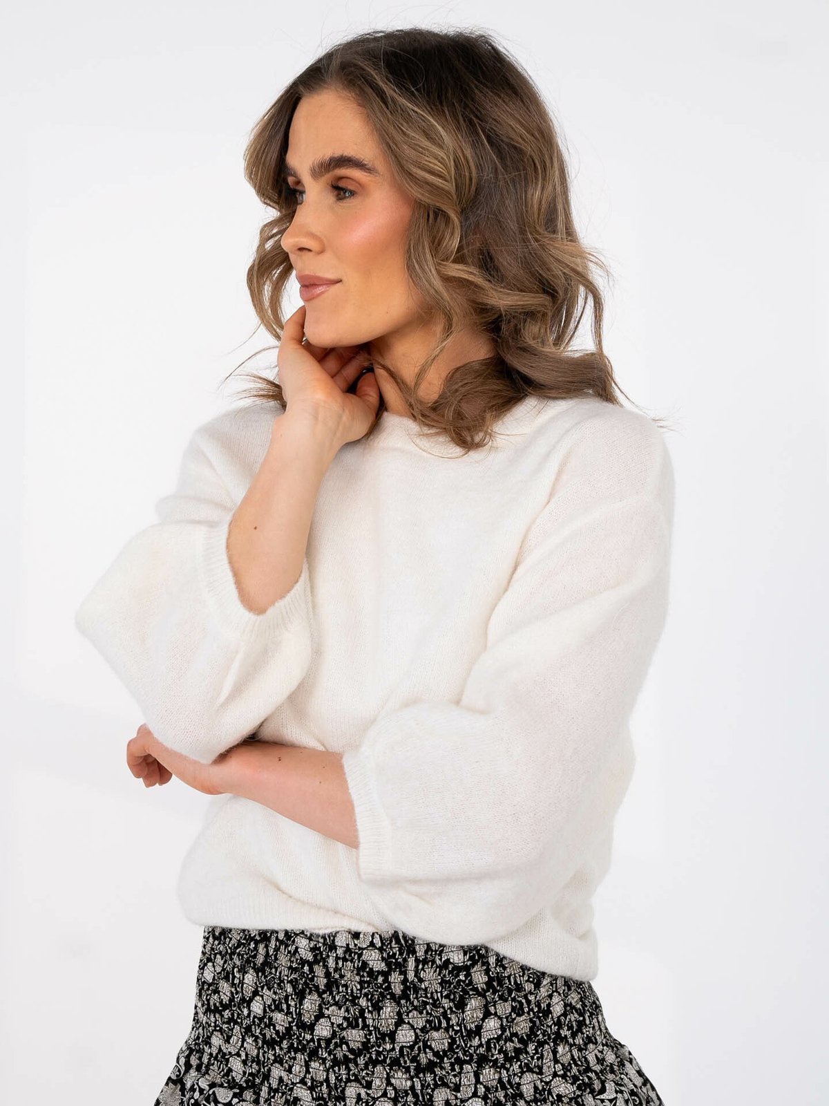 MSCH Copenhagen Petrinelle Hope 2/4 Pullover Egret