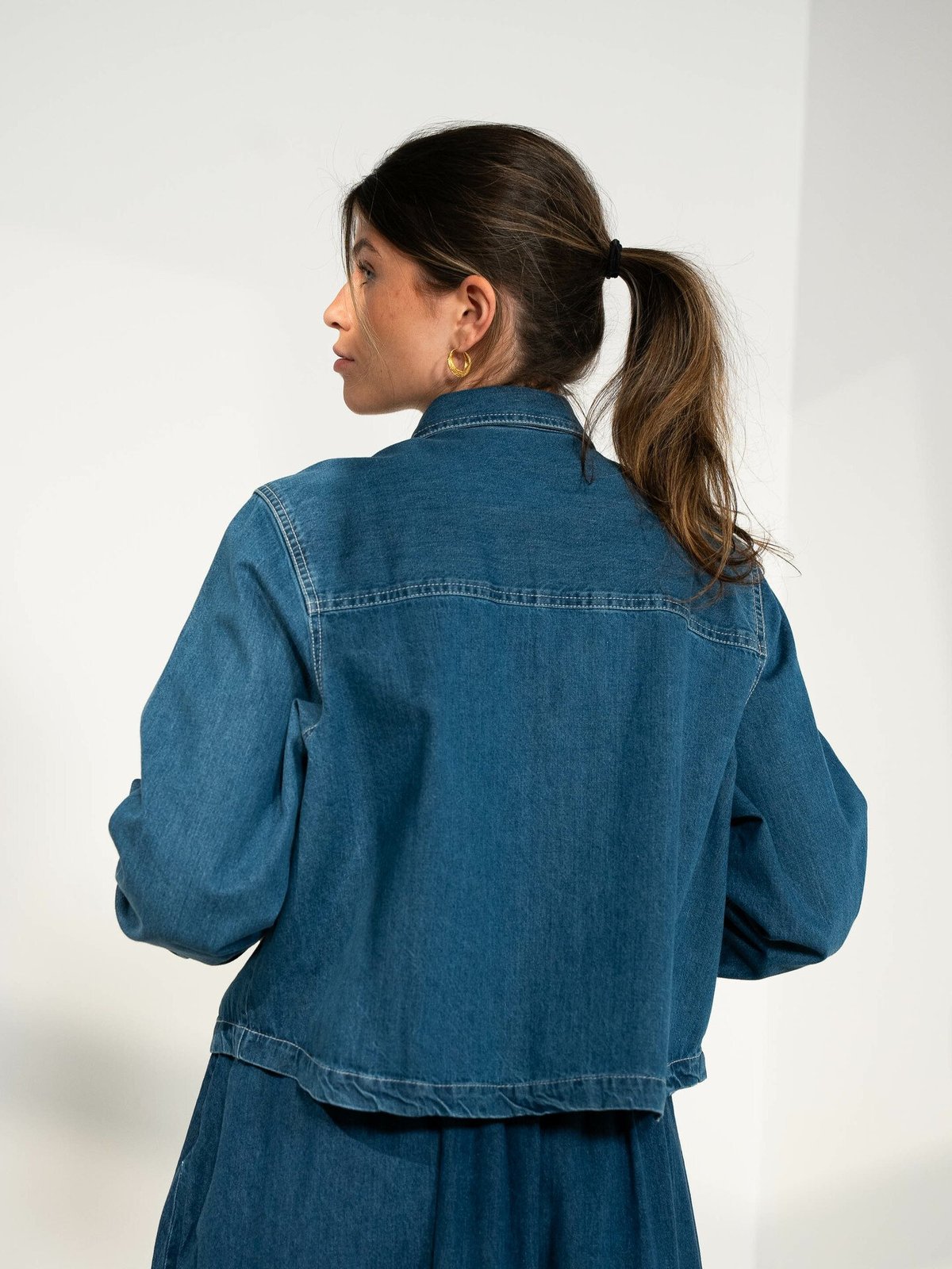 MSCH Copenhagen Shayla Shirt Mid Blue