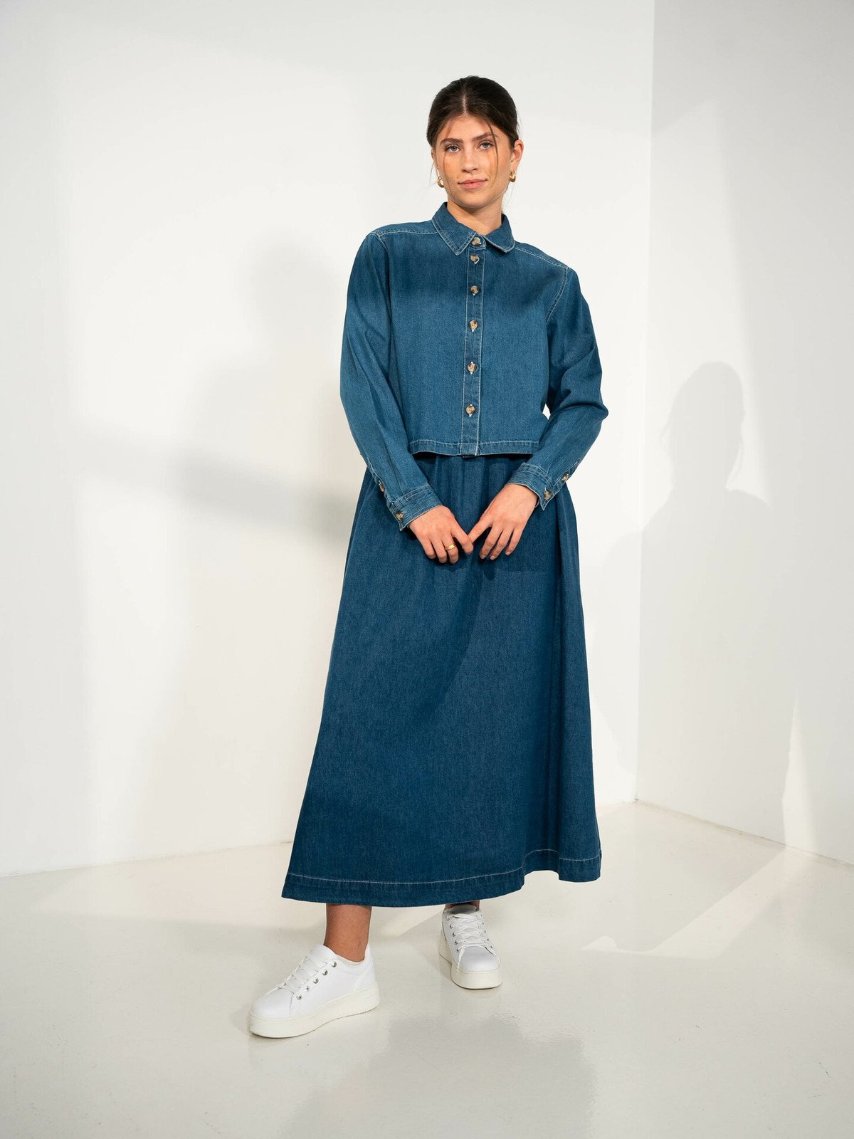 MSCH Copenhagen Shayla Shirt Mid Blue