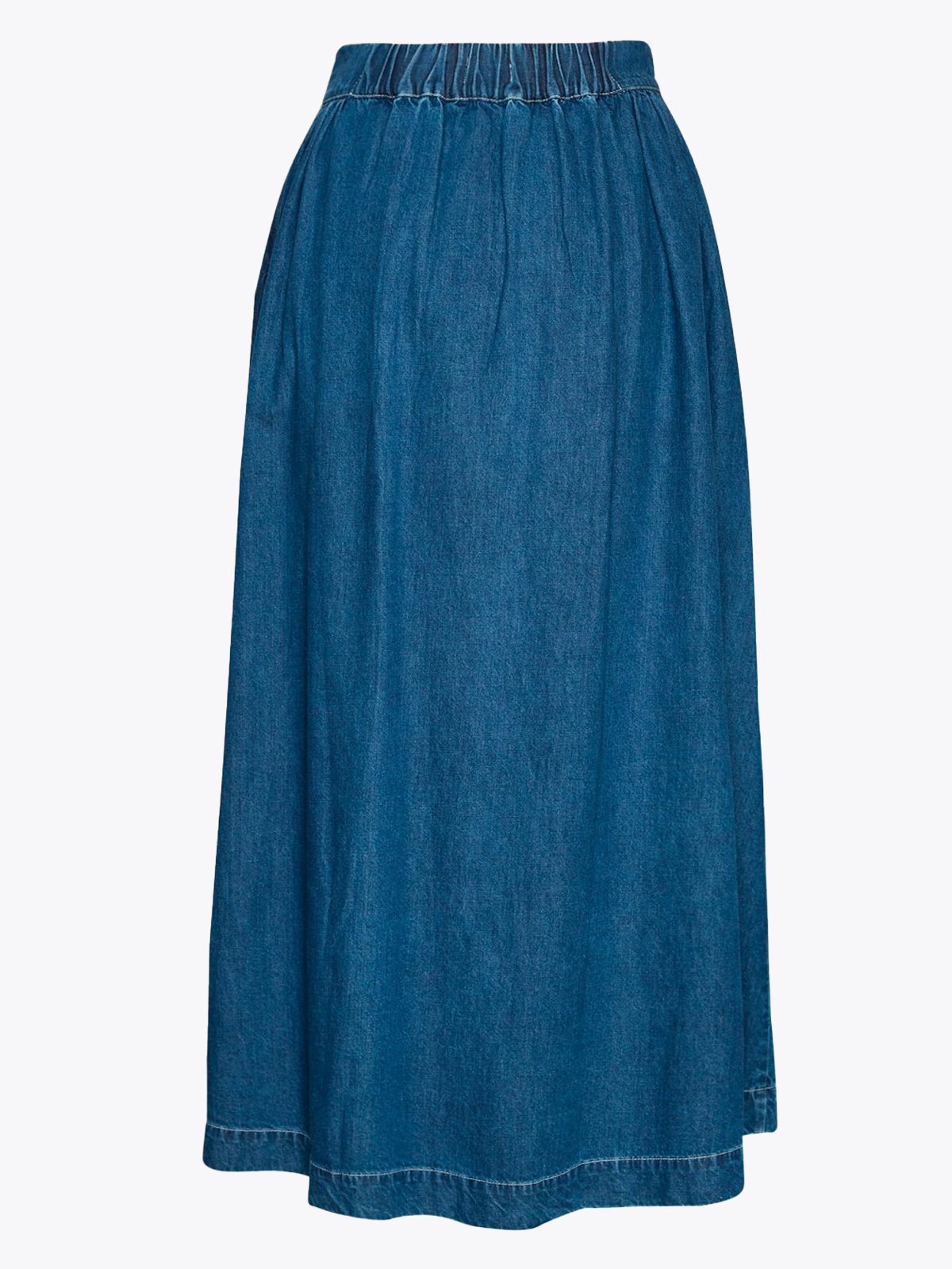 MSCH Copenhagen Shayla High Waist Skirt Mid Blue