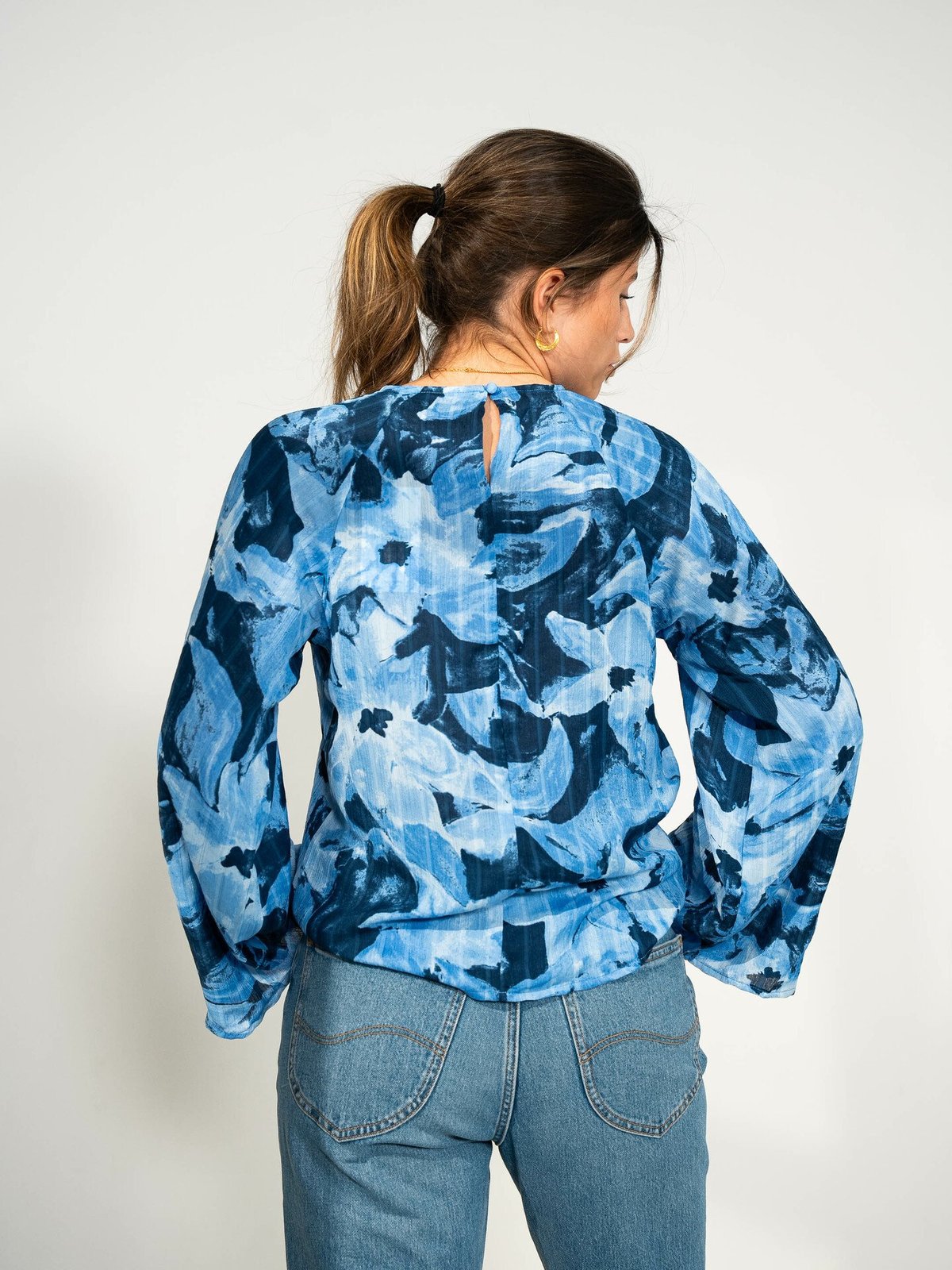 MSCH Copenhagen Laurisia Top Azurine Flower