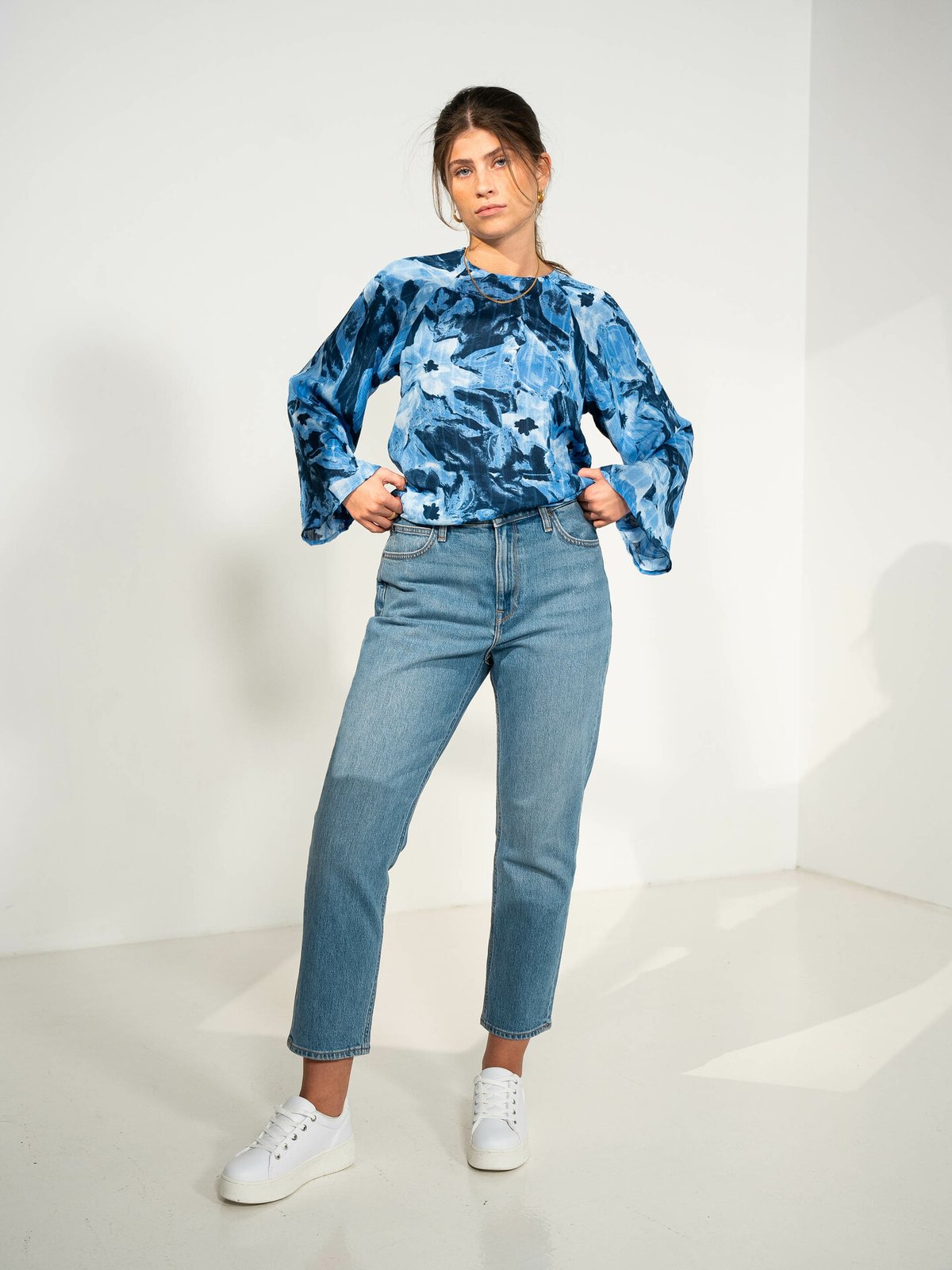 MSCH Copenhagen Laurisia Top Azurine Flower