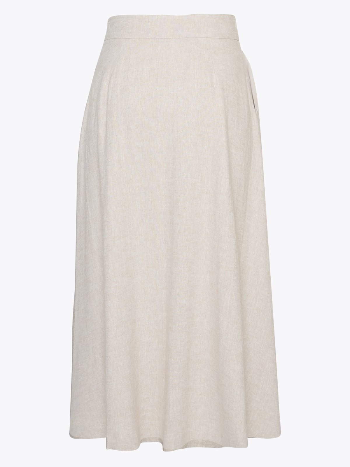 MSCH Copenhagen Jovene Ginia High Waisted Long Skirt Sand