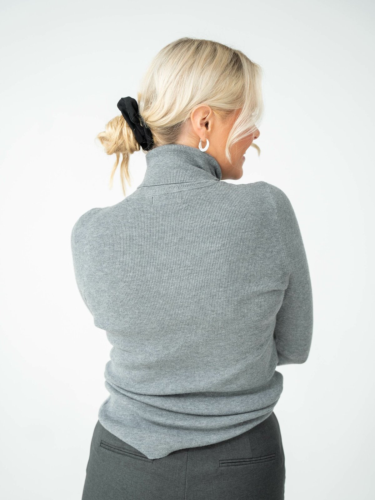 MSCH Copenhagen Maile Rachelle R Pullover Medium Grey Melange