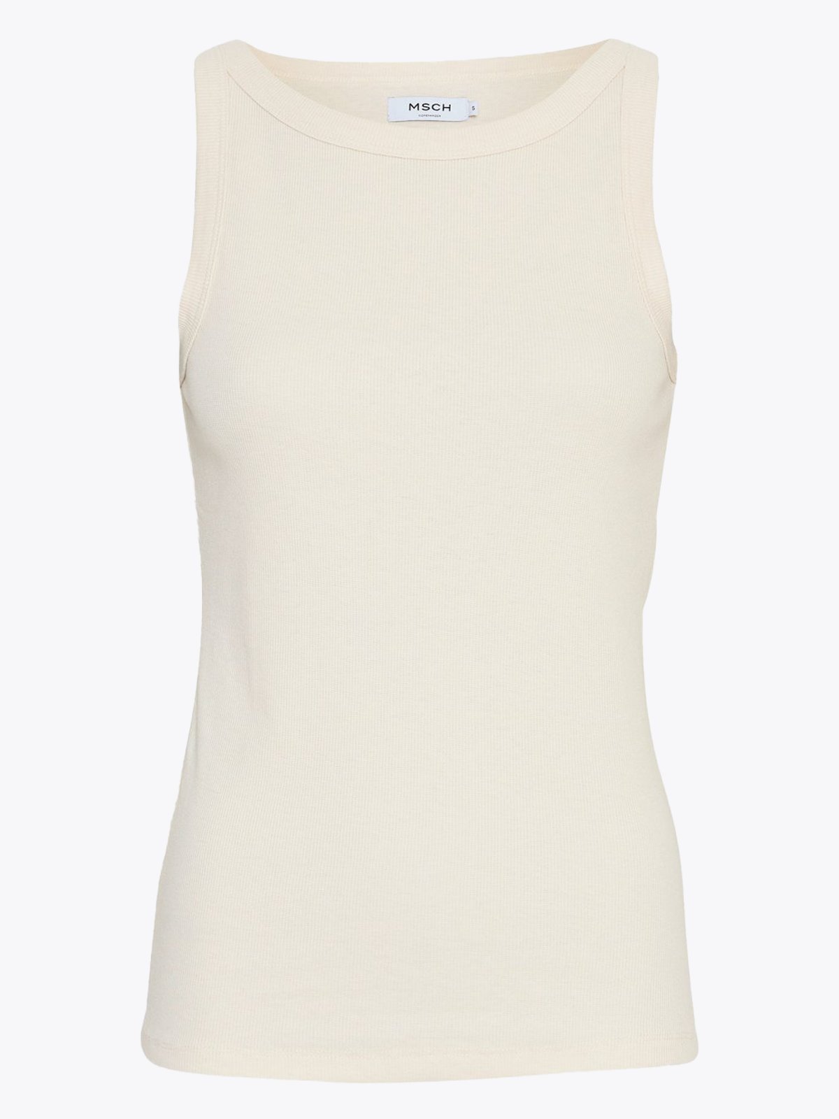 MSCH Copenhagen Rasmina SL Top Oatmeal Melange