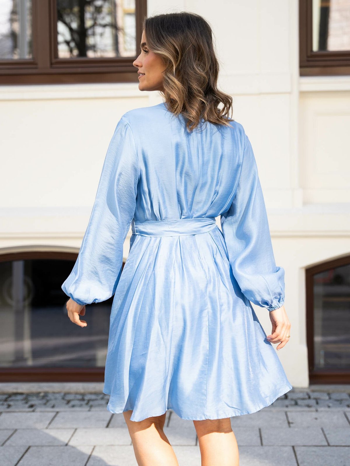 MSCH Copenhagen Elenore Maire Dress Azurine