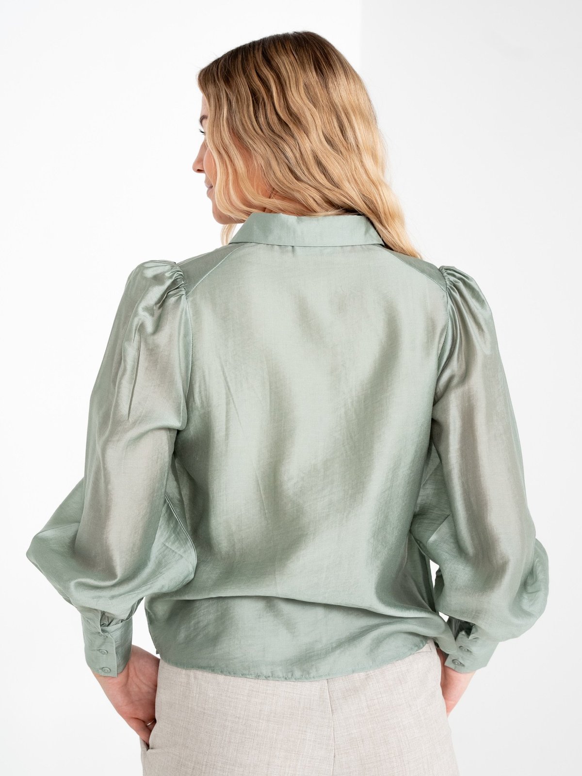 MSCH Copenhagen Varsha Romania Shirt Green Milieu