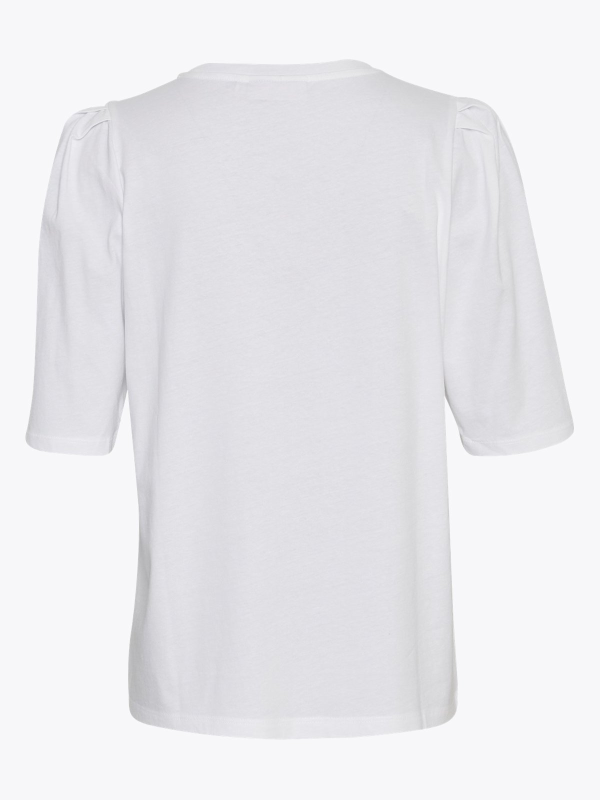 MSCH Copenhagen Begitta Organic Puff Tee Bright White