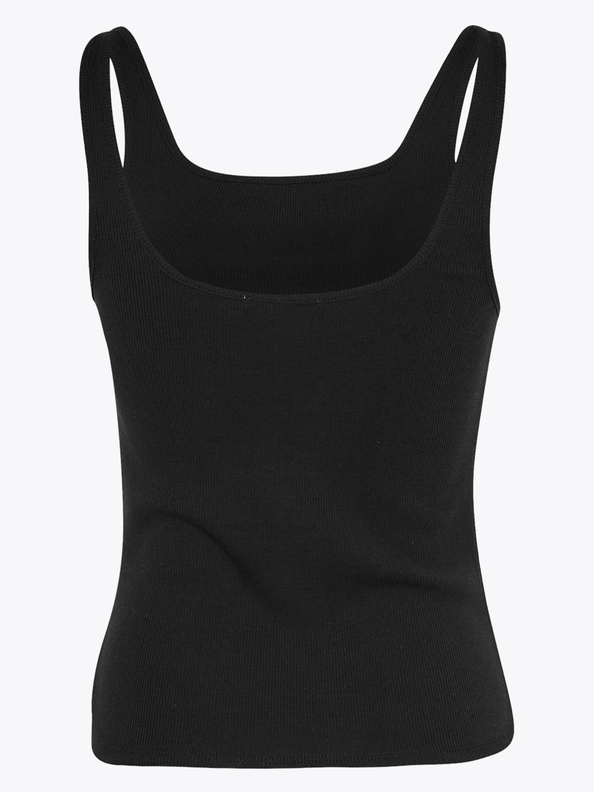MSCH Copenhagen Betrina Rib Sleeveless Top Black