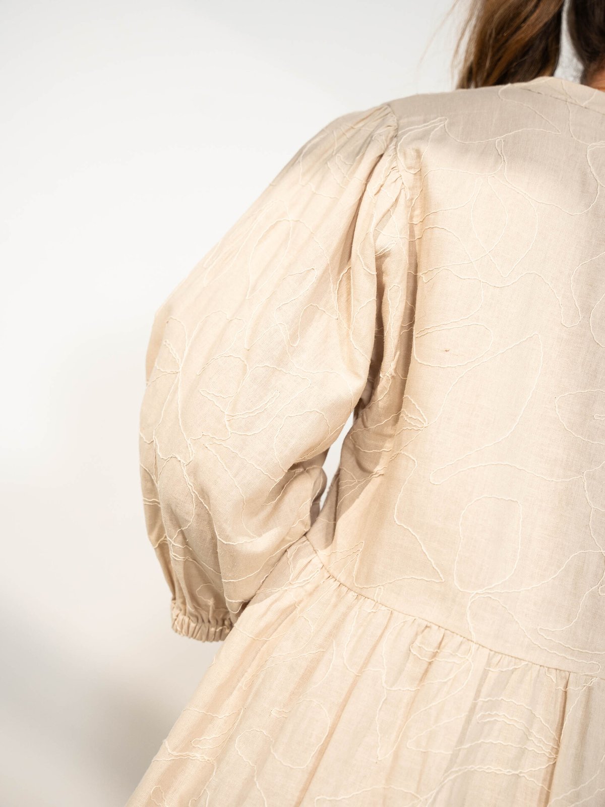 MSCH Copenhagen Ilektra 3/4 Dress Oatmeal