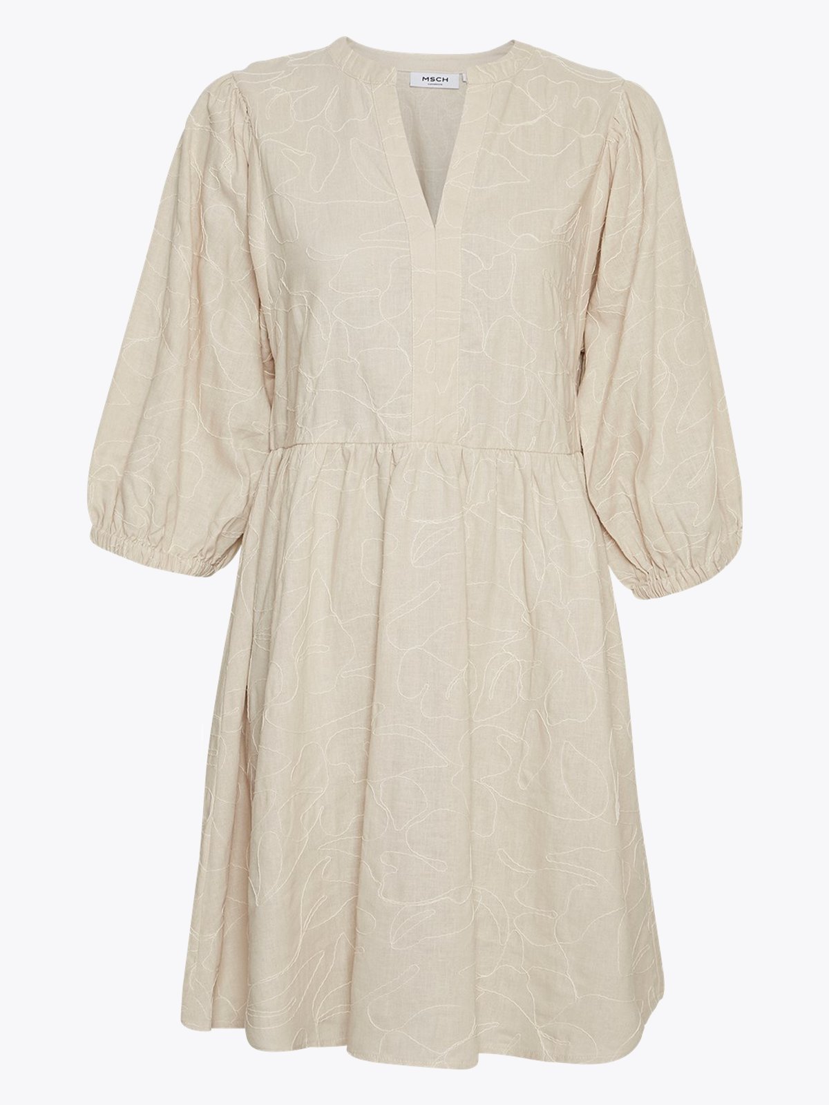 MSCH Copenhagen Ilektra 3/4 Dress Oatmeal
