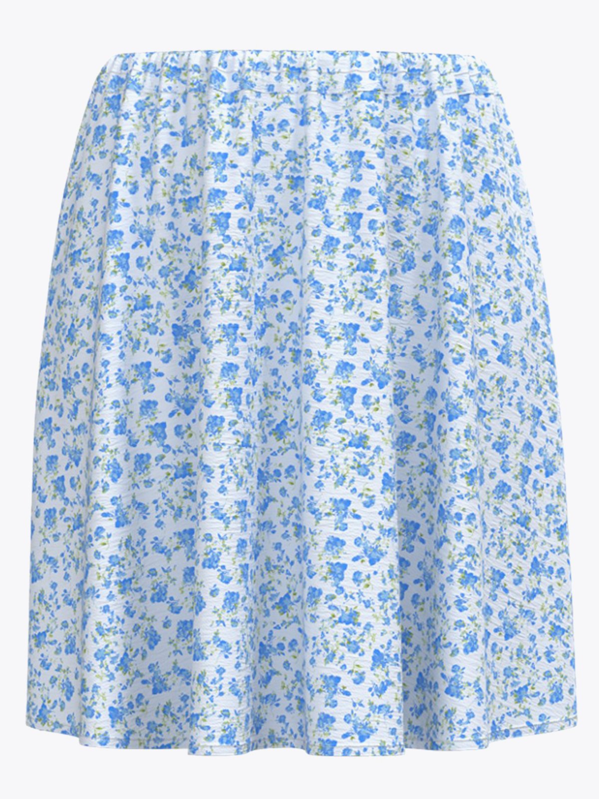 MSCH Copenhagen Laurelle Ladonna Skirt Chamb Blue Flower