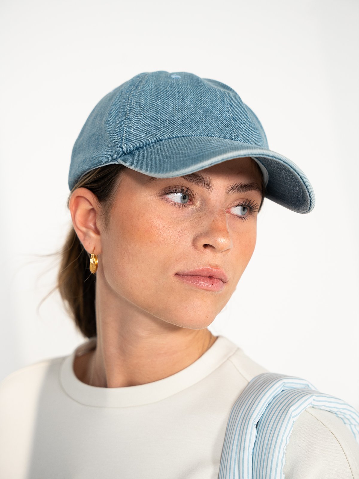 MSCH Copenhagen Bobbie Cap Light Blue Wash