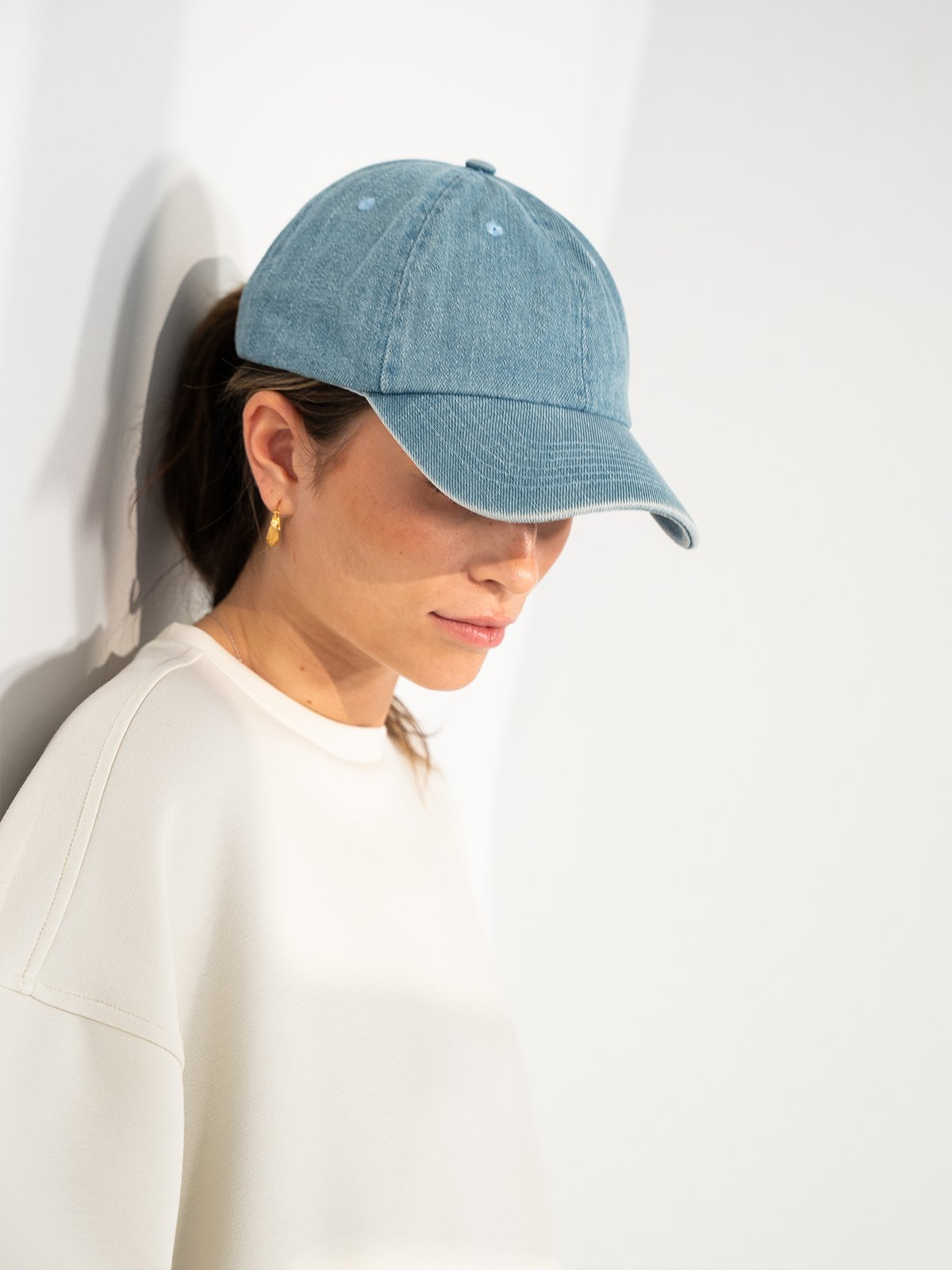 MSCH Copenhagen Bobbie Cap Light Blue Wash