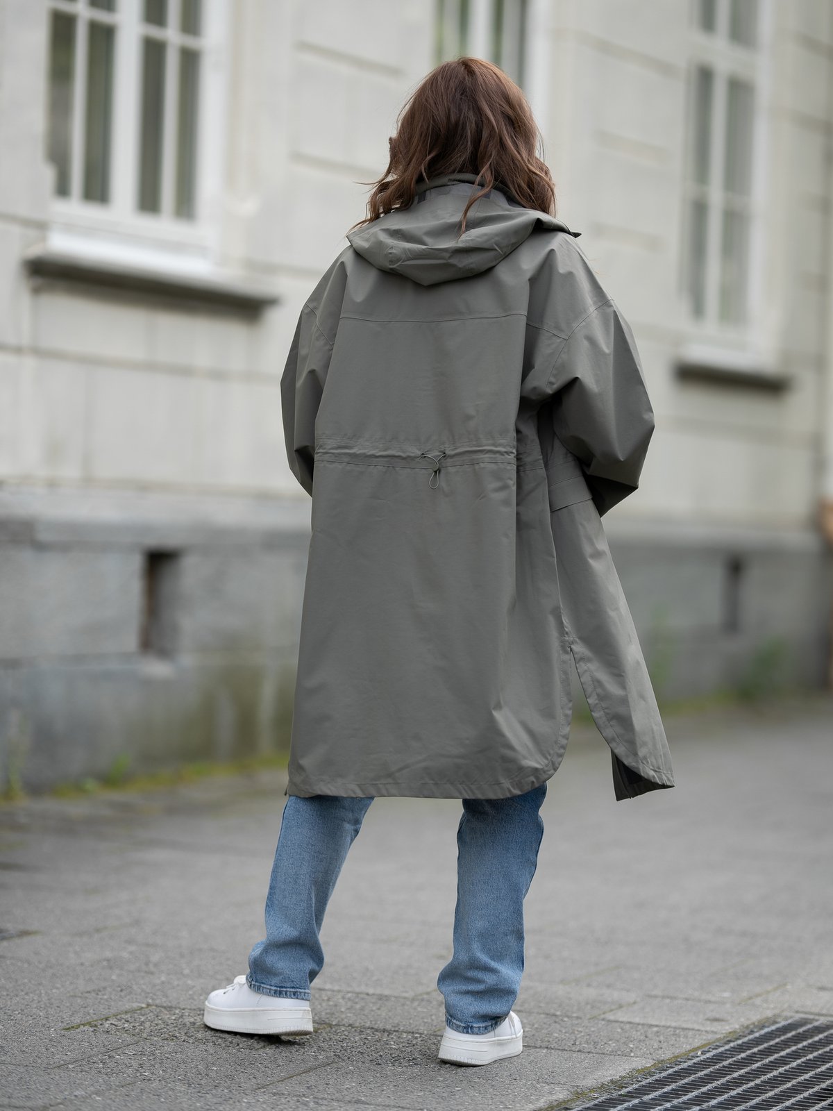 MSCH Copenhagen Roberte Rain Jacket Mulled Basil