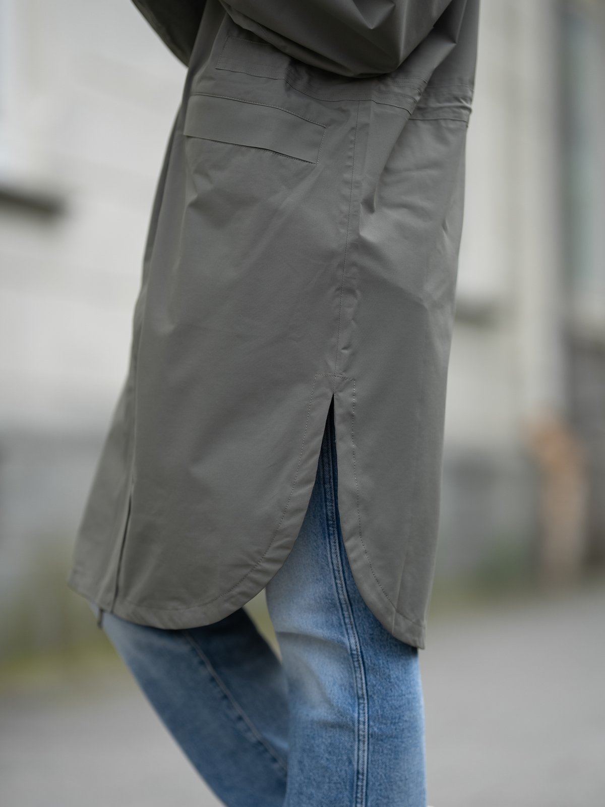 MSCH Copenhagen Roberte Rain Jacket Mulled Basil