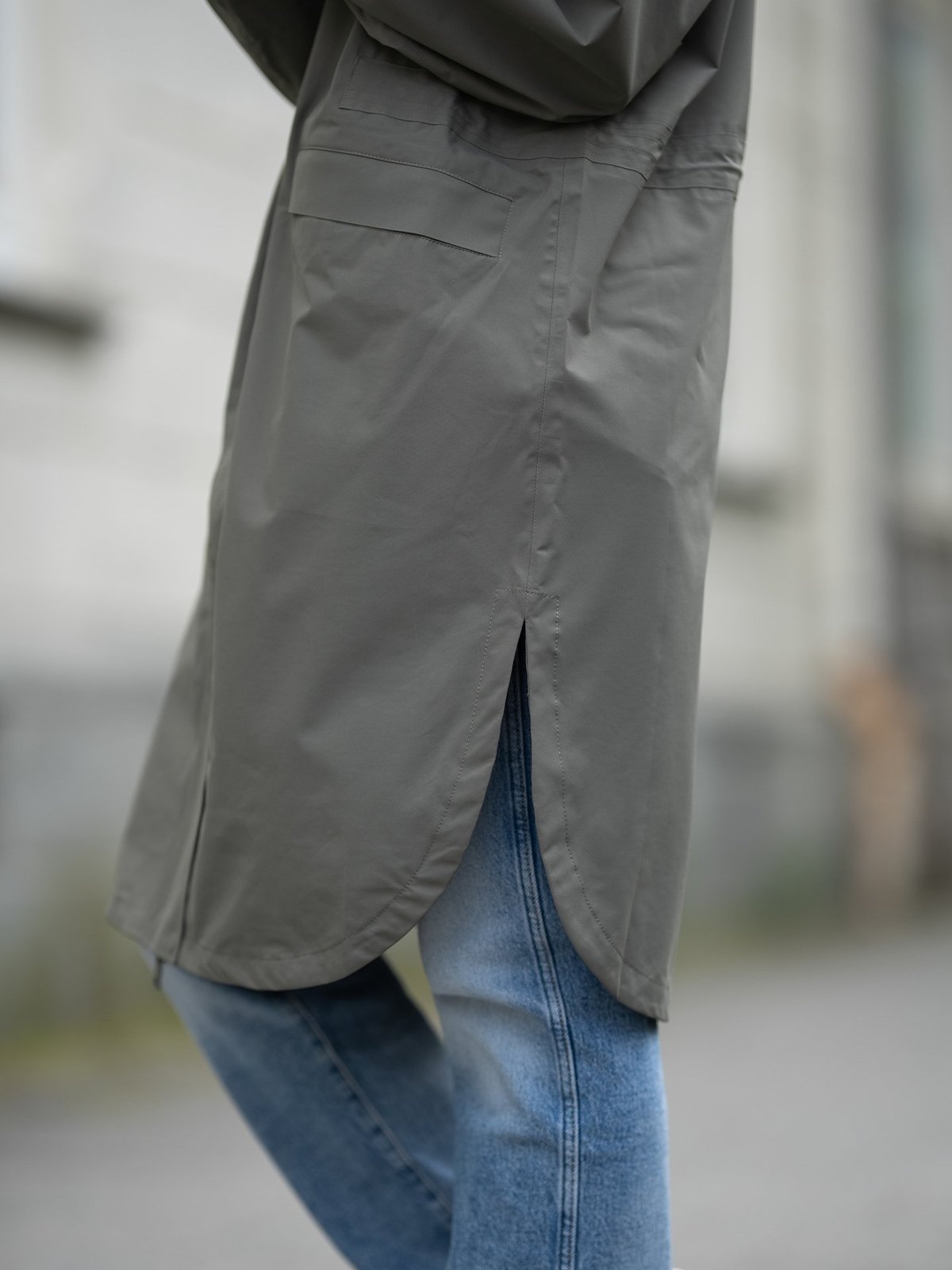 MSCH Copenhagen Roberte Rain Jacket Mulled Basil