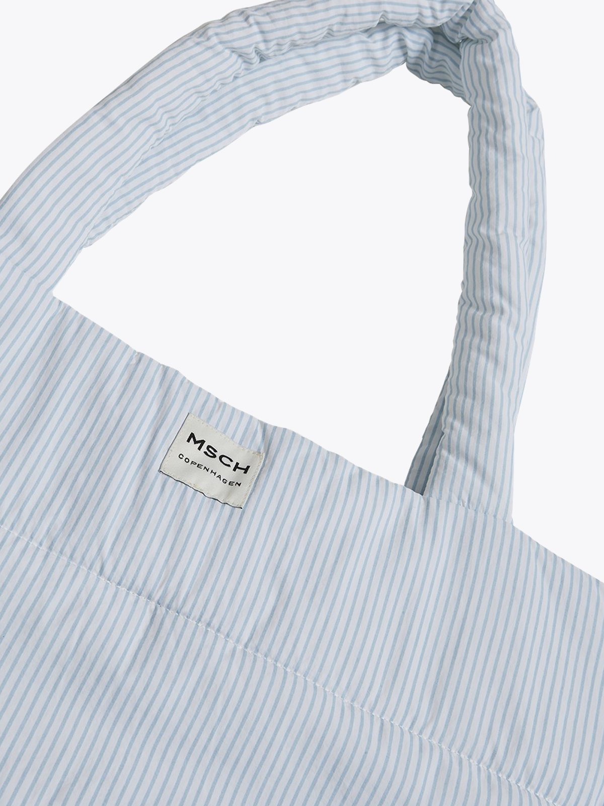 MSCH Copenhagen Sasja Icon Shopper Stripe White / Ang Falls