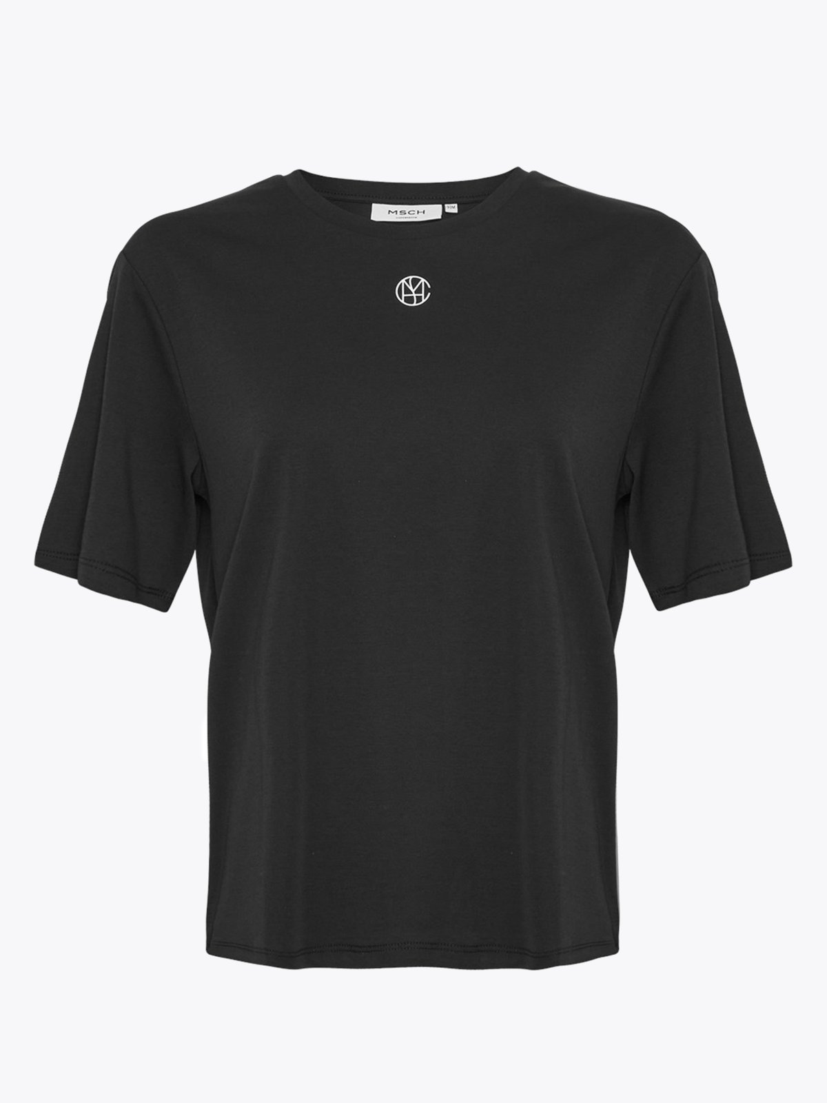 MSCH Copenhagen Melea Icon Tee Black / Egret