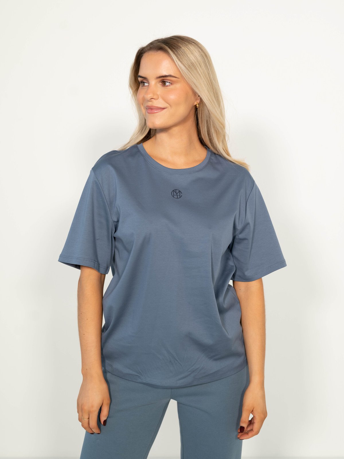 MSCH Copenhagen Melea Icon Tee Bluefin / Sky Captain