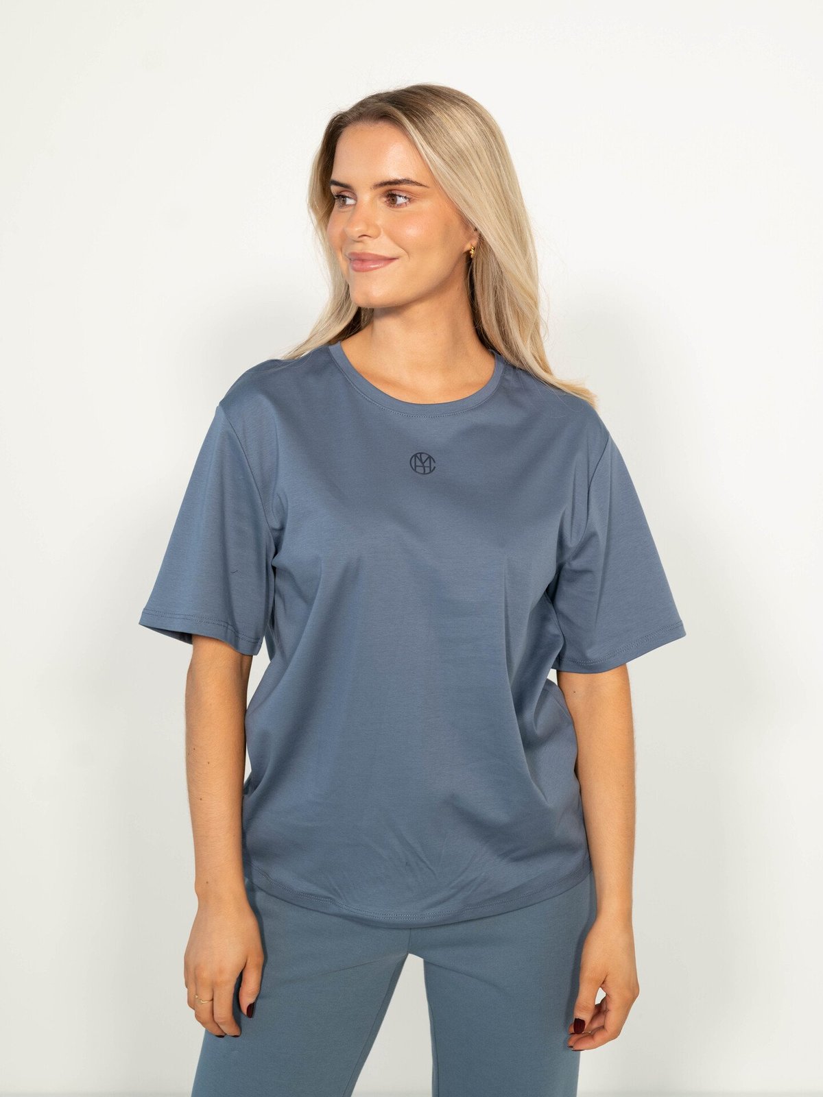 MSCH Copenhagen Melea Icon Tee Bluefin / Sky Captain